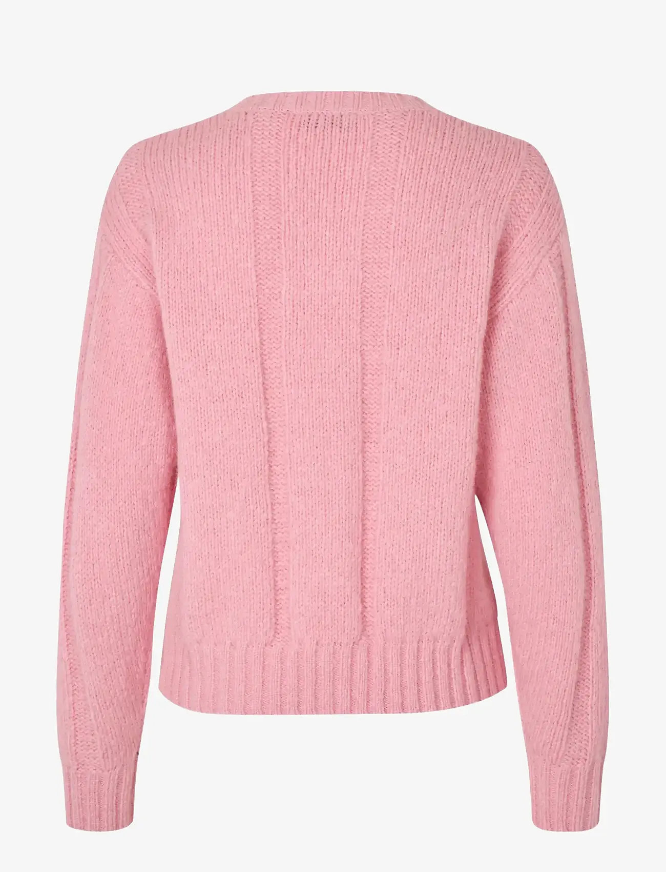 STINE GOYA - 2418 Midweight Alpaca Knit, Crewnec - sweaters - light pink - 1
