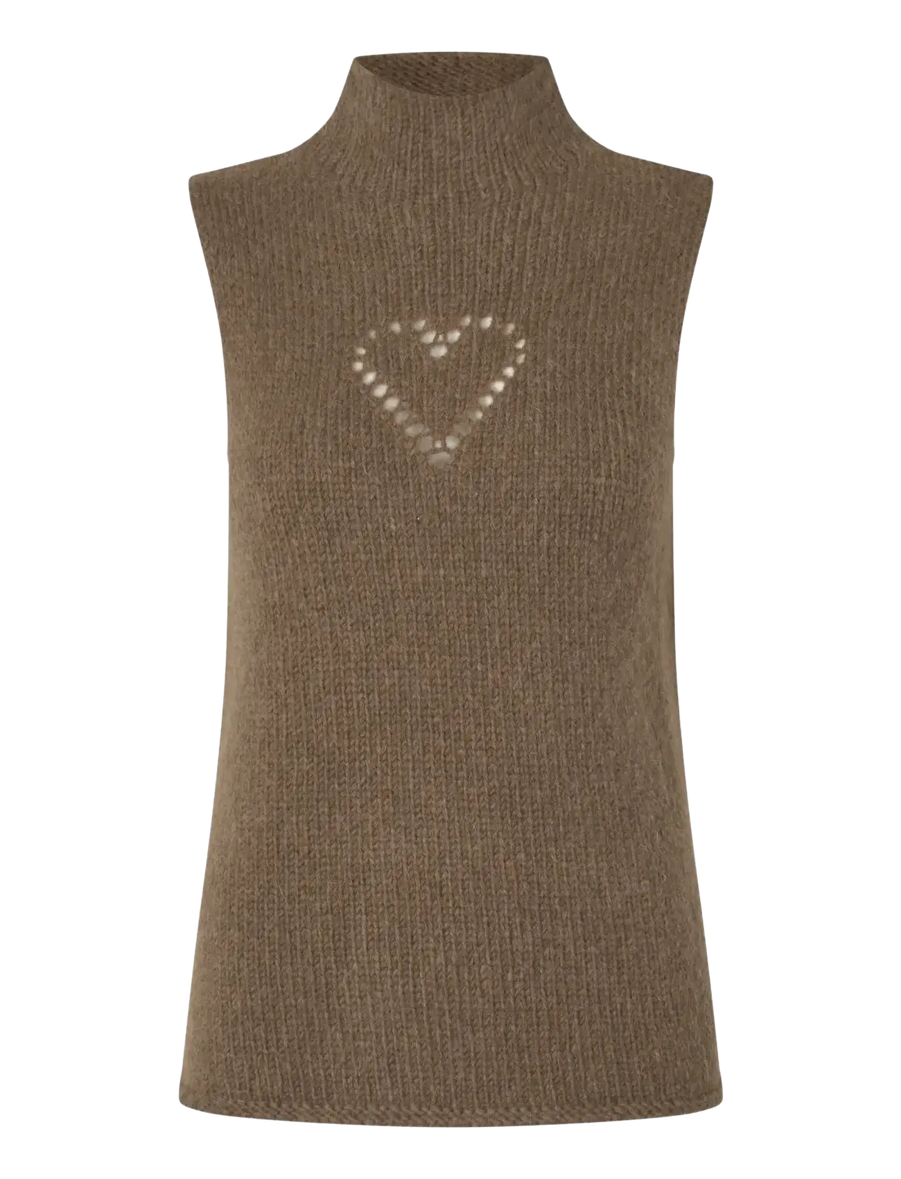 STINE GOYA 2418 Midweight Alpaca Knit, Turtlen Braun - S - Damen