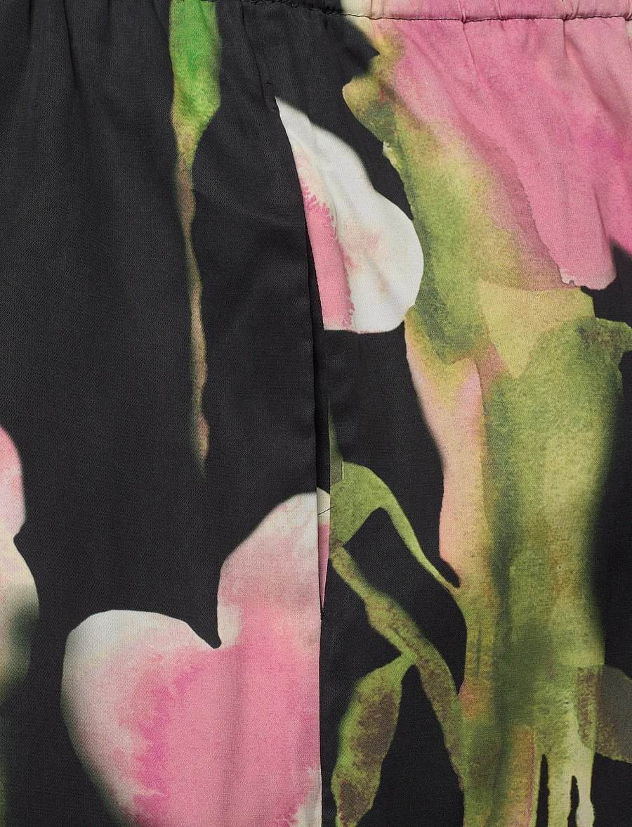 STINE GOYA - 2263 Dry Viscose, Elasticated Long - pantalons larges - melting flowers - 4