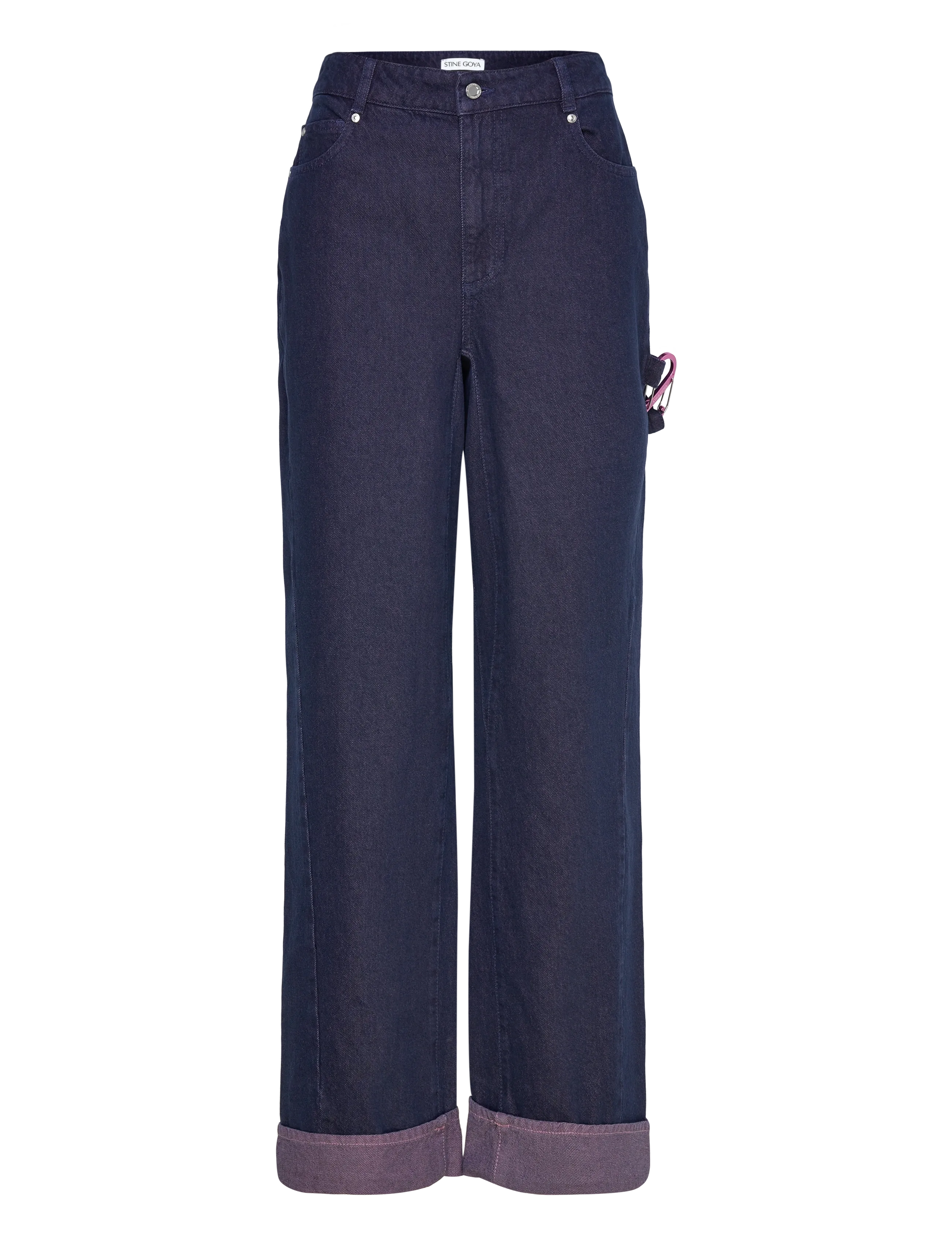 STINE GOYA 2406 Two-Tone Denim, Twist Knee Sea Navy - 26 - Damen
