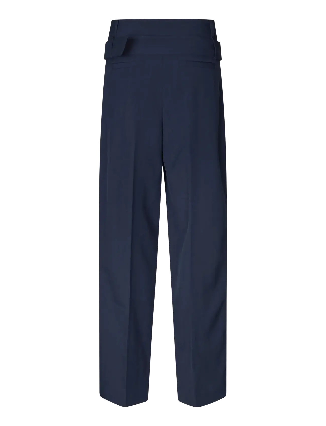 STINE GOYA - 2435 Pinstripe Tailoring, Belted Ta - habitbukser - dark blue - 1