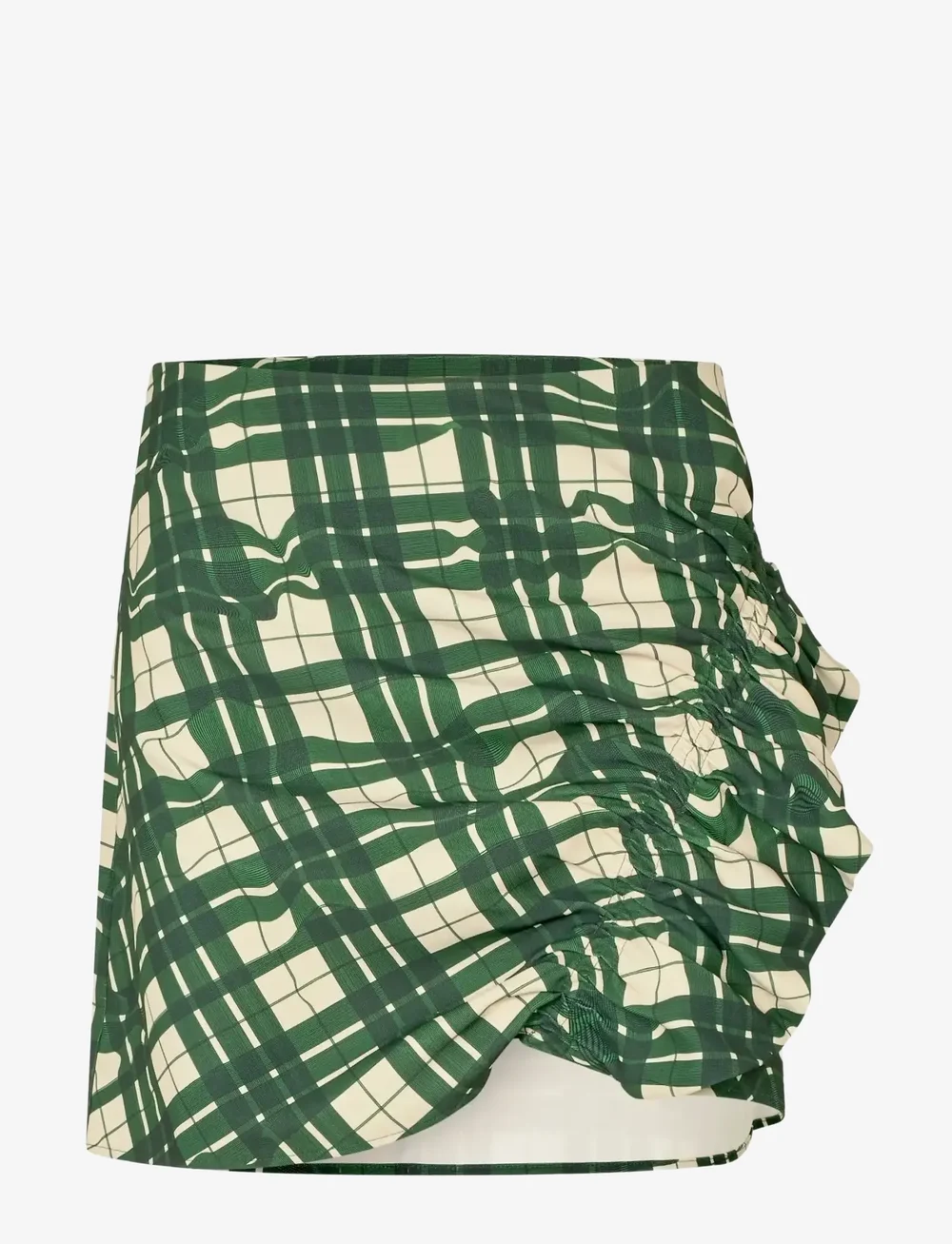 STINE GOYA - 2429 Checkered Cady, Asymmetric Gat - korta kjolar - checkered wave - 1