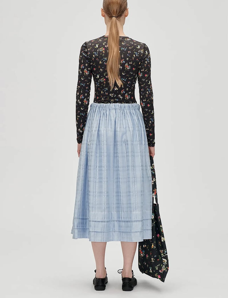 STINE GOYA - 2244 Stocking Jersey, Elastic Long - pikkade varrukatega alussärgid - magnolia garden - 4