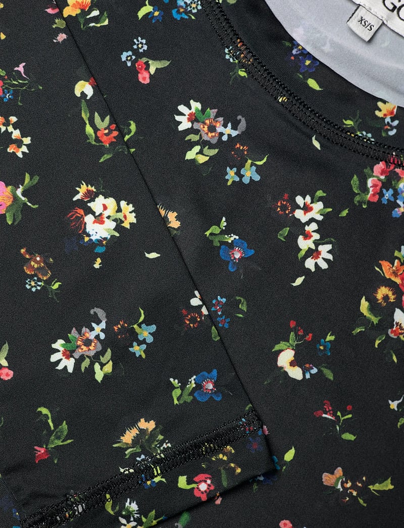 STINE GOYA - 2244 Stocking Jersey, Elastic Long - pikkade varrukatega alussärgid - magnolia garden - 5