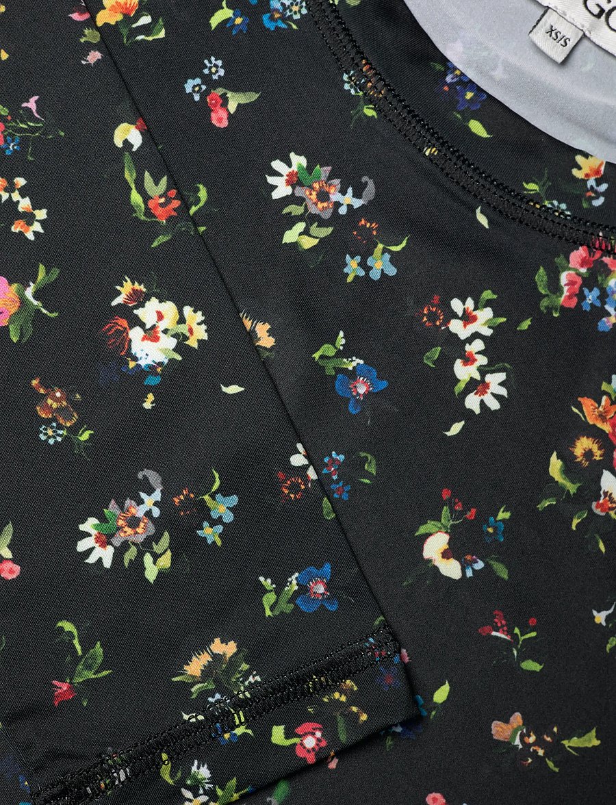 STINE GOYA - 2244 Stocking Jersey, Elastic Long - t-shirts & topper - magnolia garden - 5