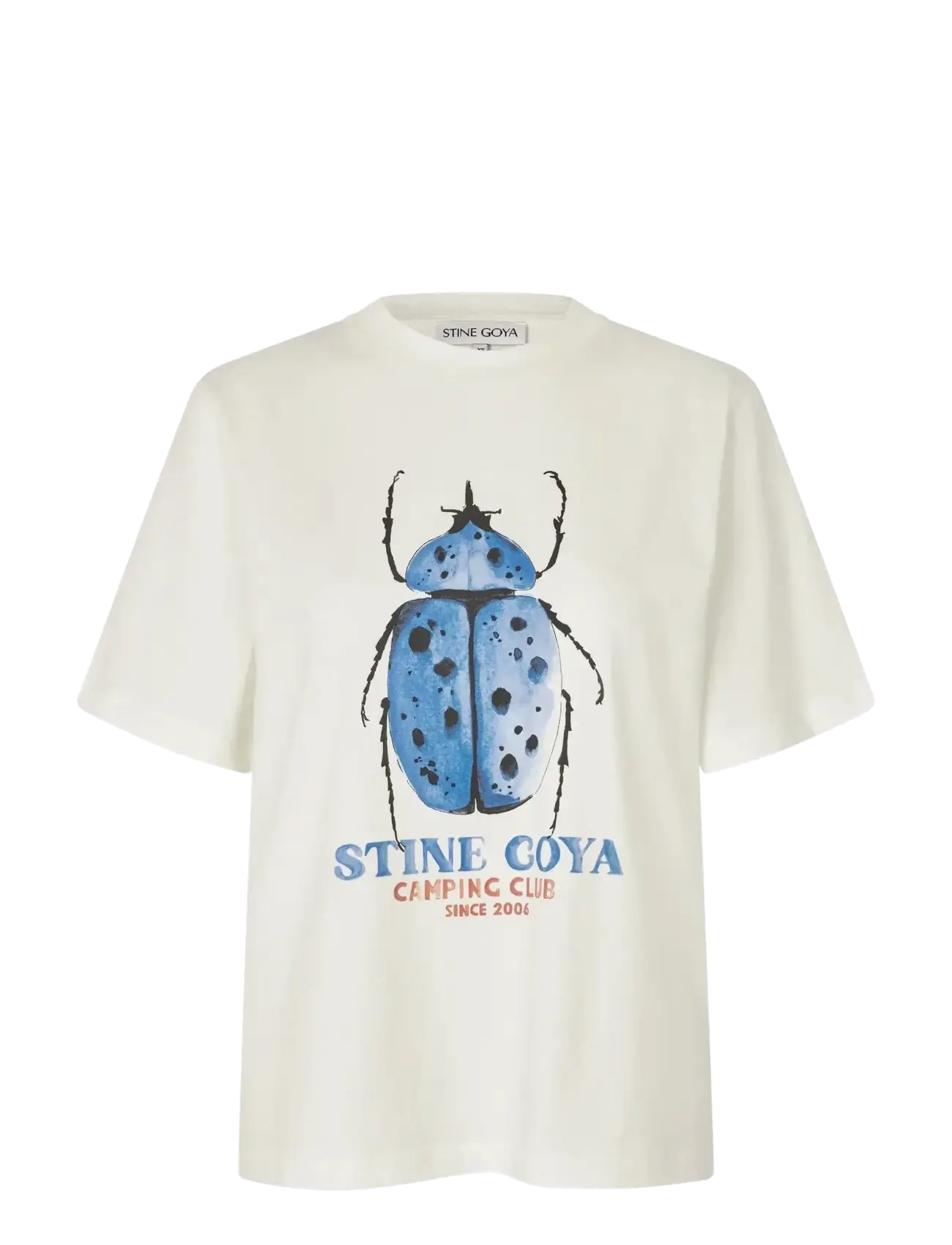 STINE GOYA 2243 Light Jersey, Short Sleeve T-S - T-shirts & Tops - STINE GOYA CAMPING CLUB / cream