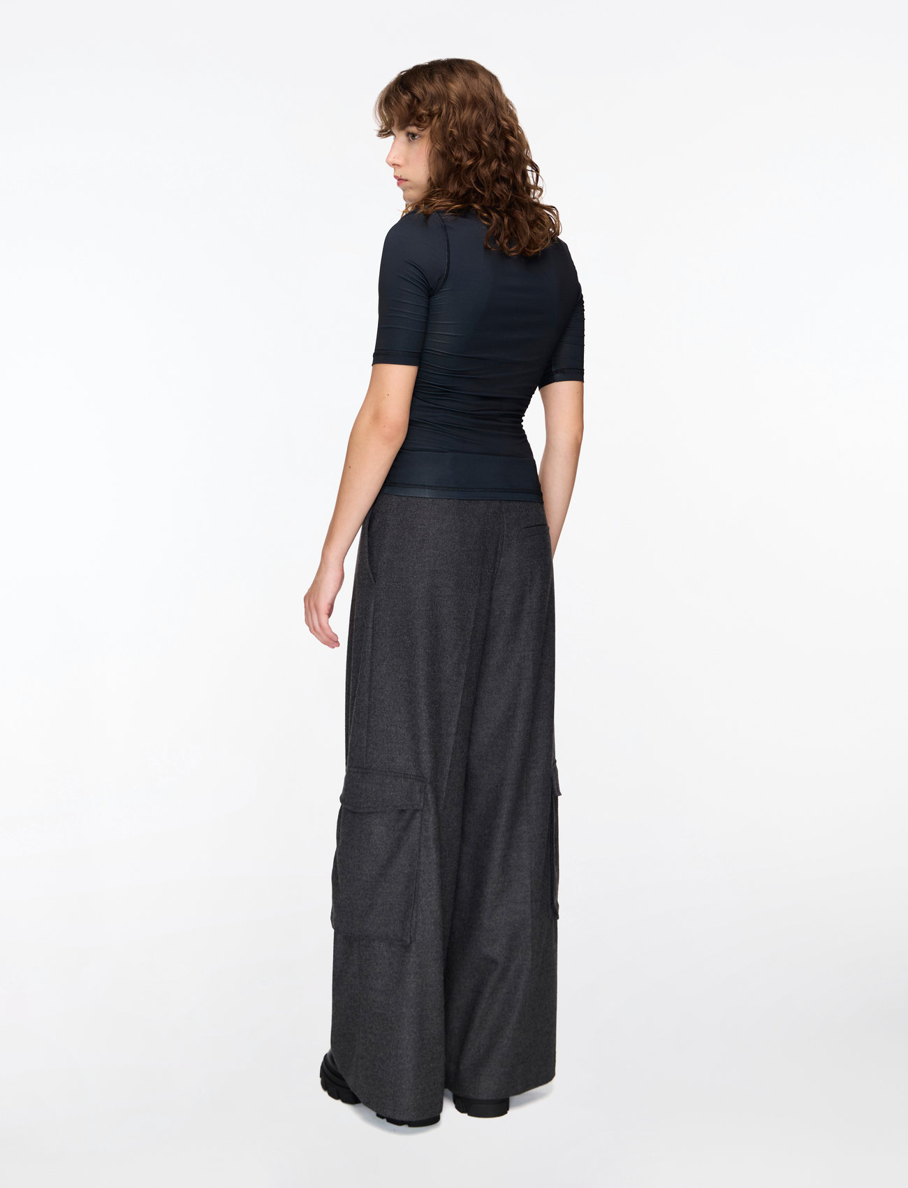 STINE GOYA - 2244 Stocking Jersey, Elastic Short - t-shirts - melting flowers - 5