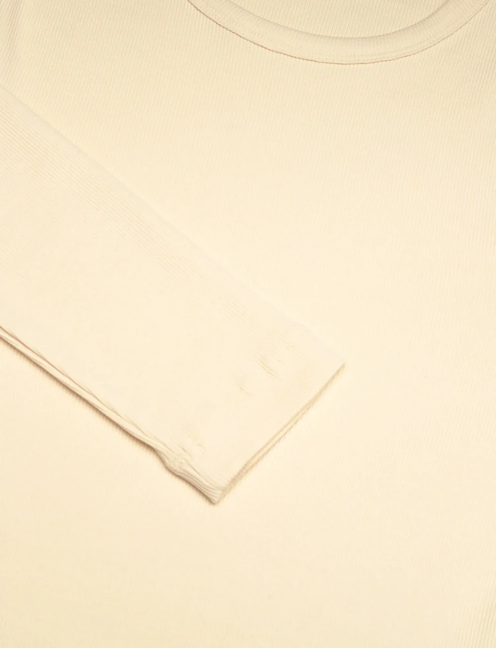 STINE GOYA - 2385 Rib, Long Sleeve Carabiner Rib - langärmlige tops - white - 4