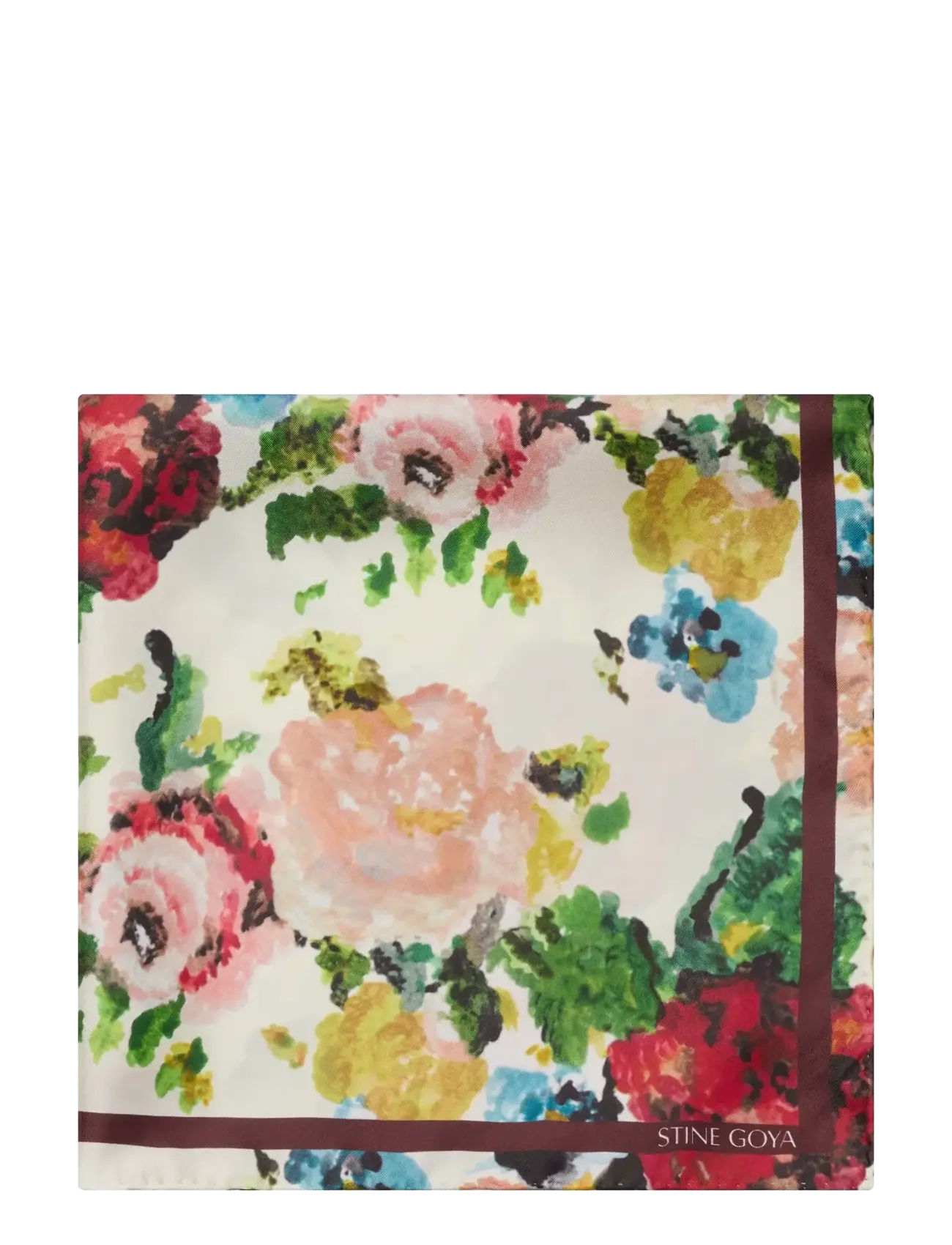 STINE GOYA - 2287 Silk Scarves, Small Scarf - ephemeral bloom - 1