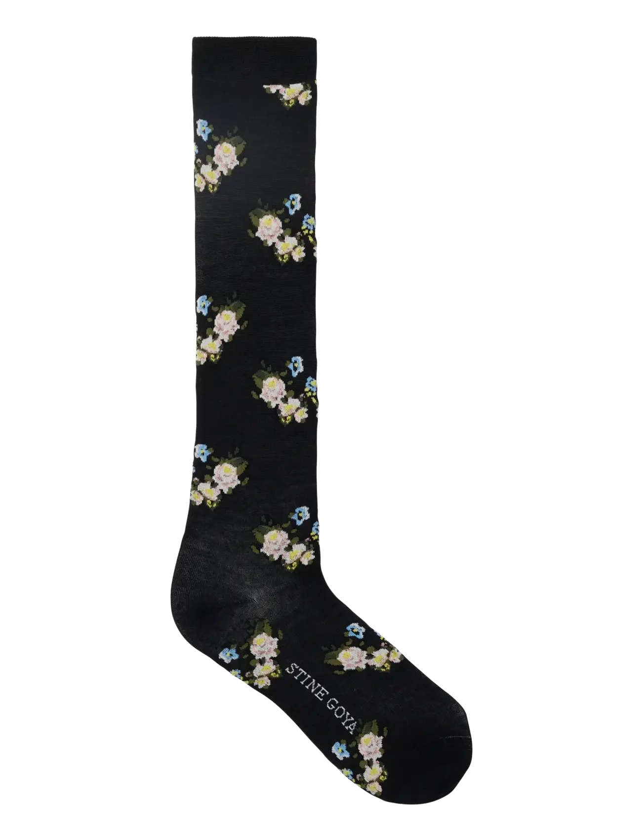 STINE GOYA 2289 Socks, Long Socks - Unterwäsche - FLOWER INTARSIA / multi