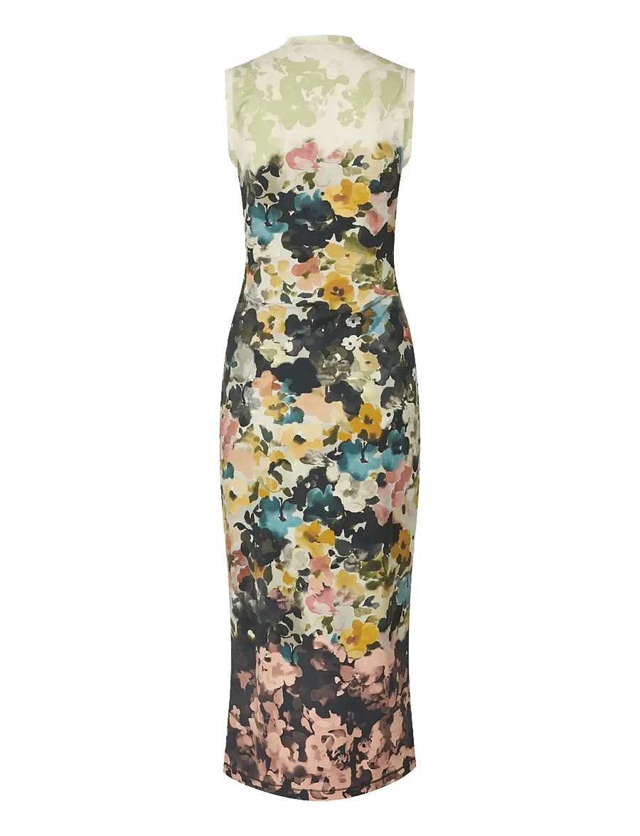 STINE GOYA - 2542 Heavy Stocking Jersey, Elastic - kokteilikleidid - echoes in flowers - 1