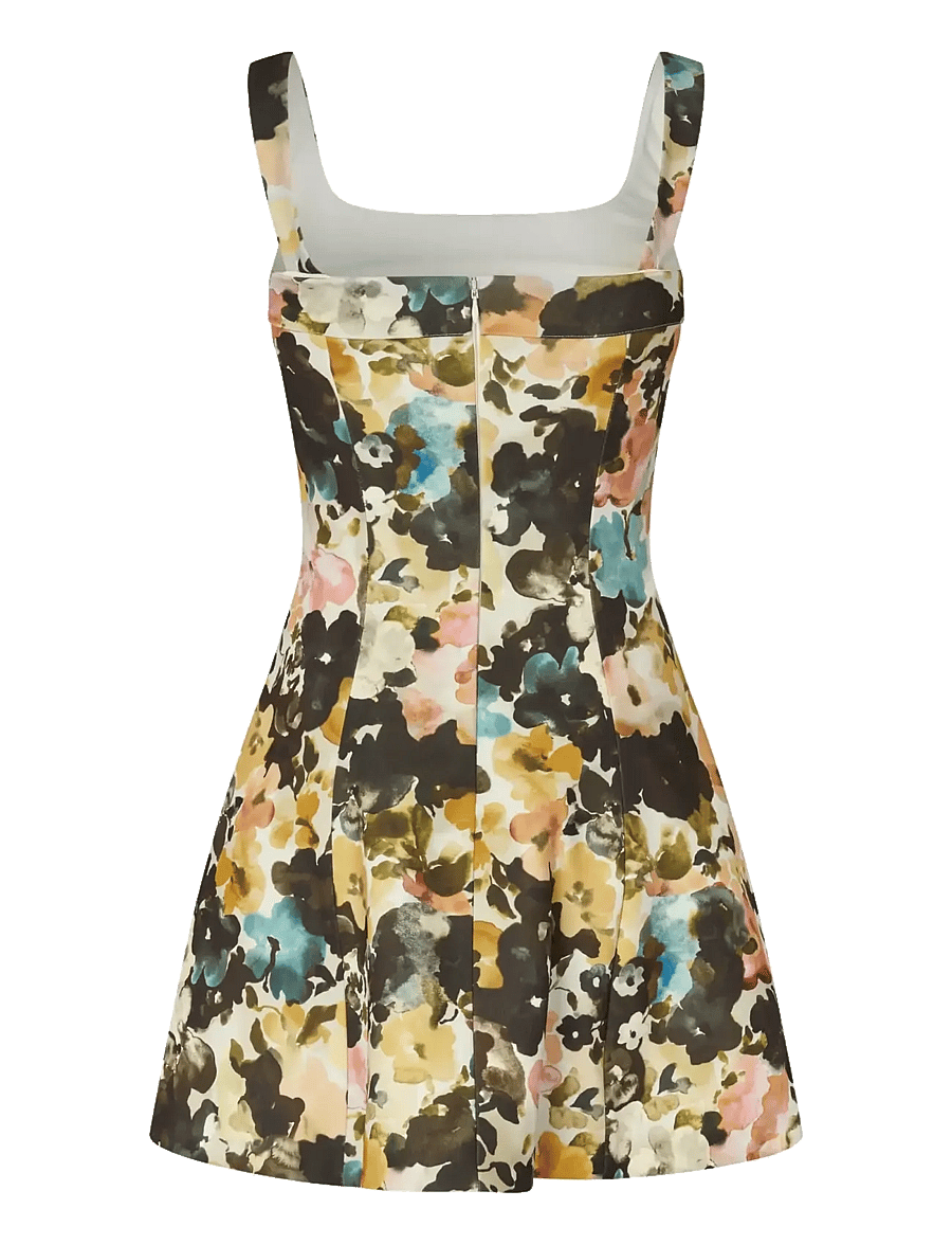 STINE GOYA - 2330 Double Sided Crepe, Corset Min - cocktailkleider - the sentimental bloom - 2
