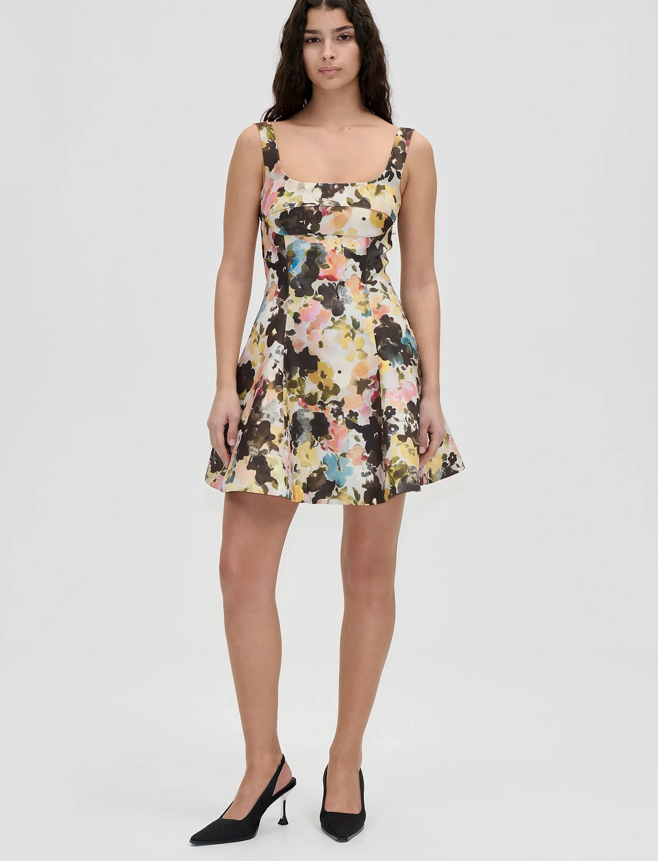 2330 Double Sided Crepe, Corset Min - THE SENTIMENTAL BLOOM