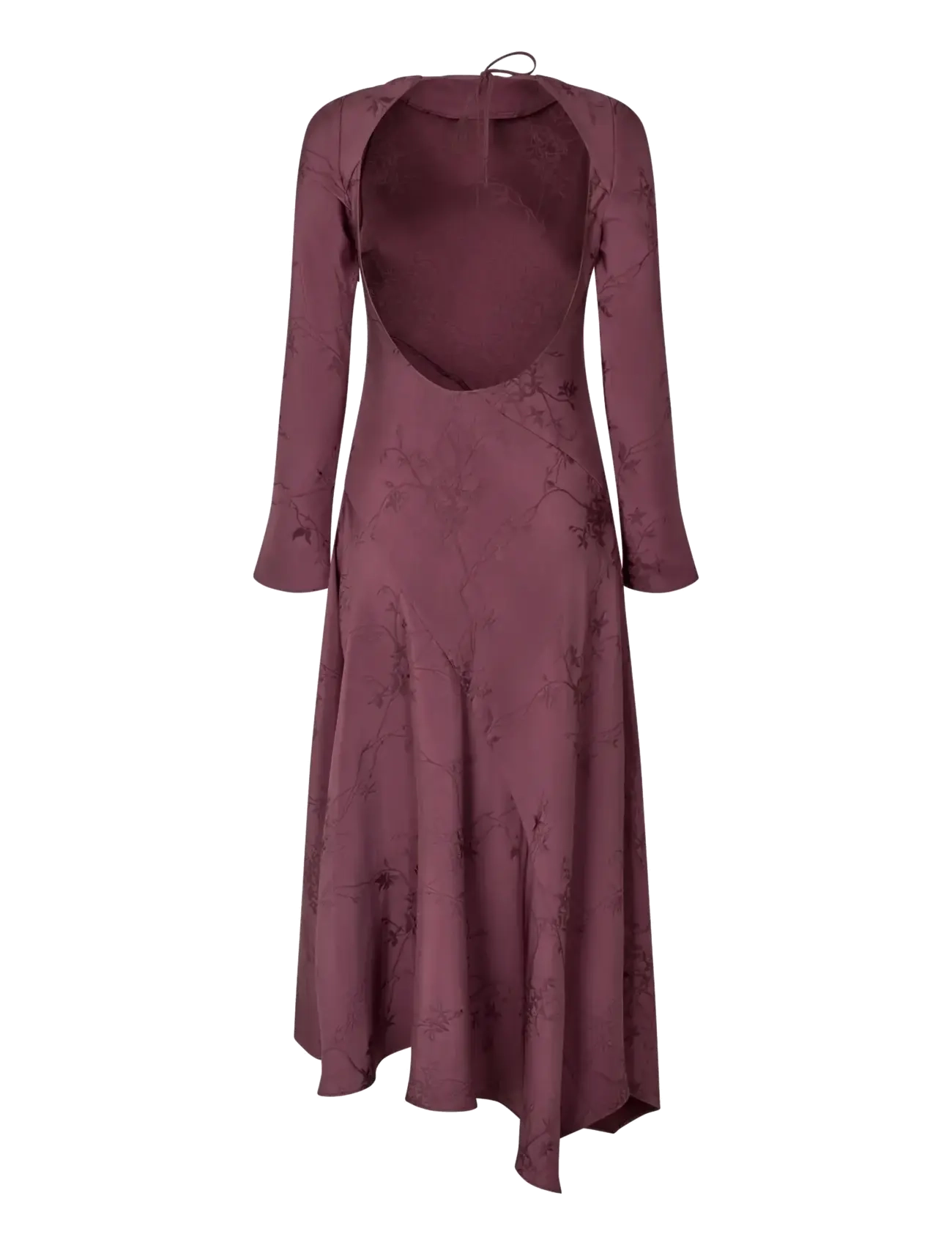 STINE GOYA - 2548 Fluid Jacquard, Long Sleeve Sc - bordeaux - 2