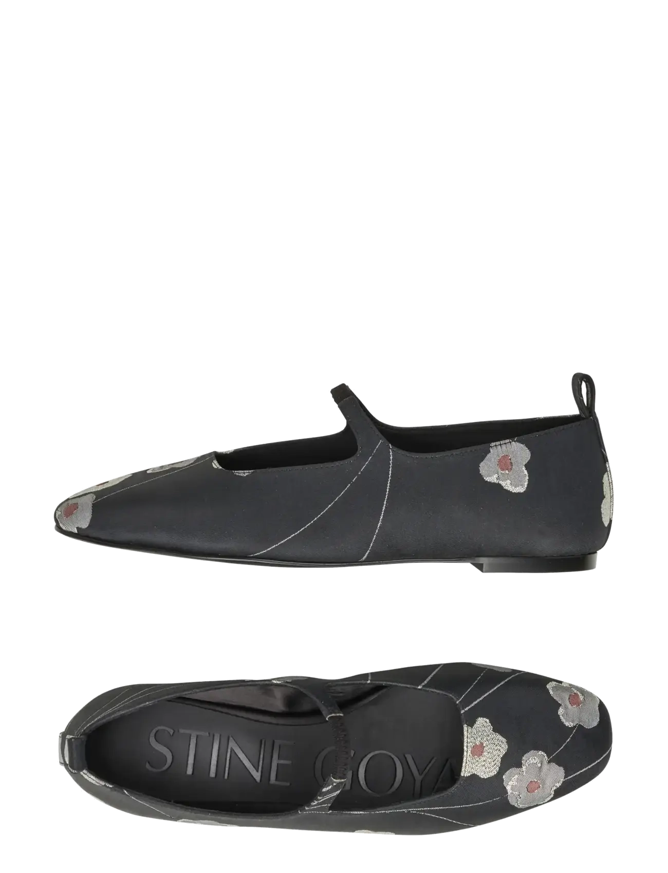 STINE GOYA - 2293 Ballerina, Front Strap Balleri - bouquet in pieces - 2