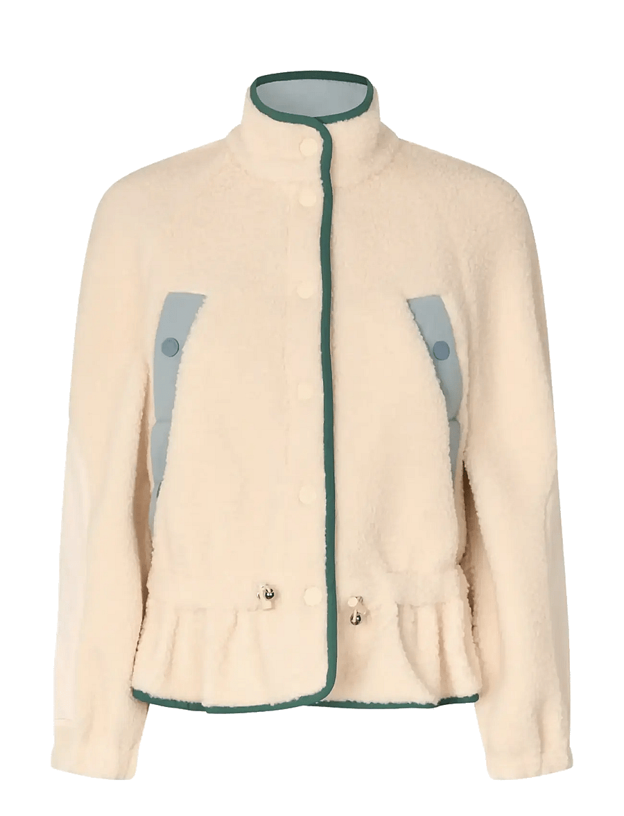 STINE GOYA - 2412 Fleece / Nylon, Dropped Should - buttercream - 1
