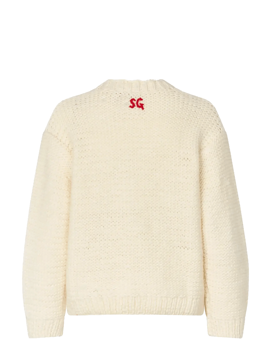 STINE GOYA - 2497 Handknit, Handknit Sweater - stickade tröjor - ephemeral bloom - 2