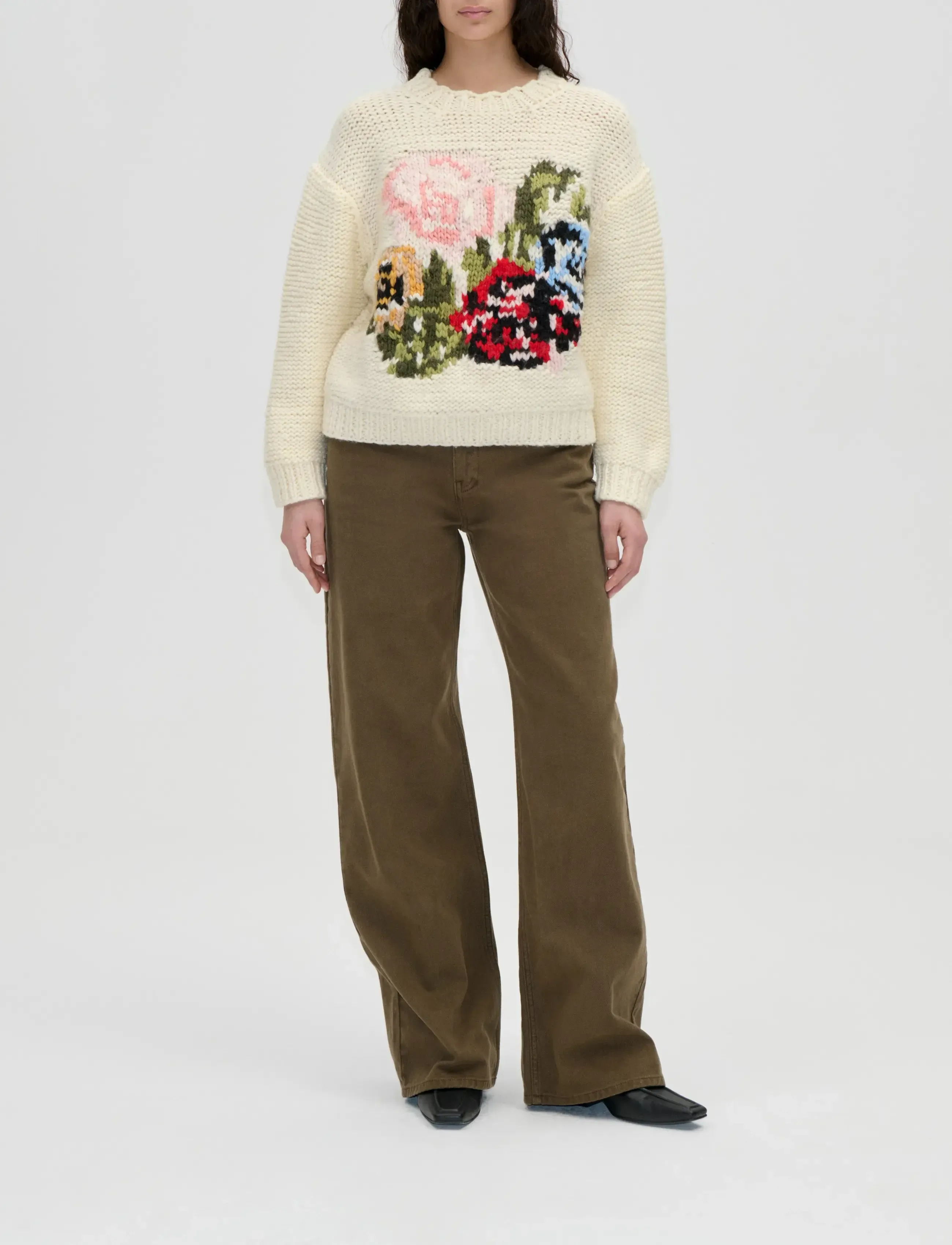 2497 Handknit, Handknit Sweater