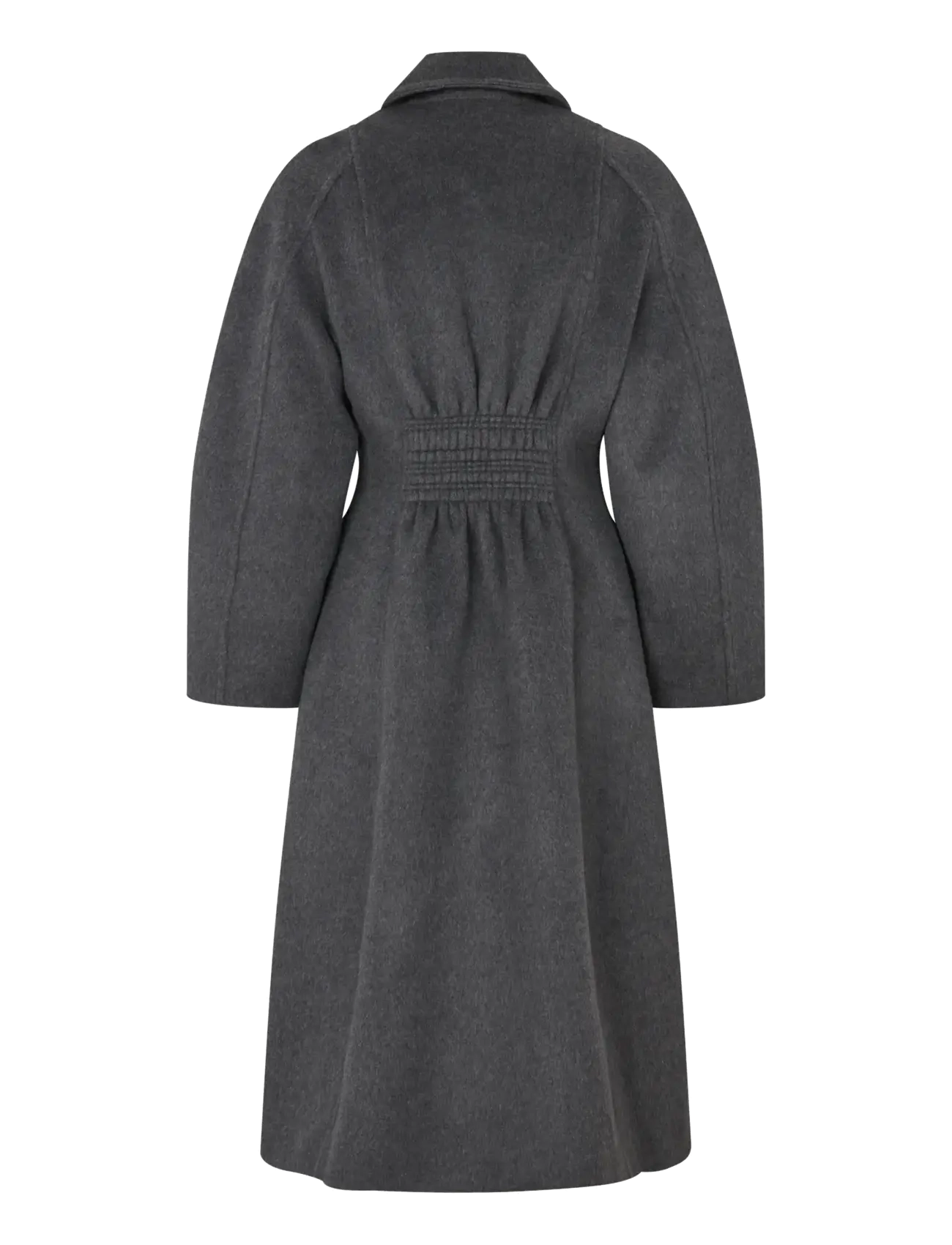 STINE GOYA - 2561 Structured Wool, Elastic Waist - graphite - 2