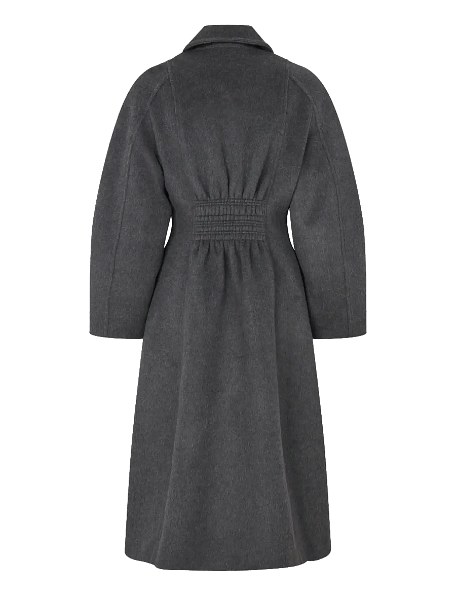 STINE GOYA - 2561 Structured Wool, Elastic Waist - graphite - 2