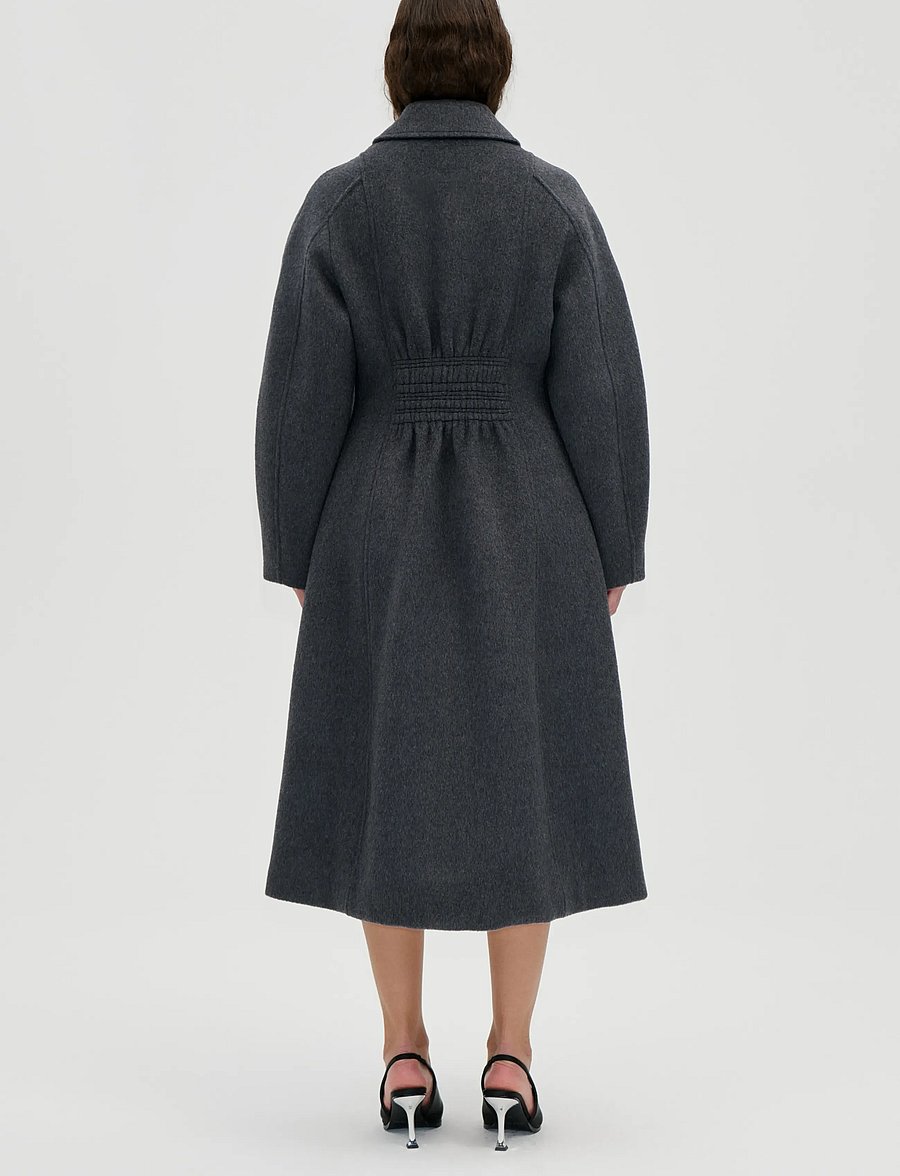 STINE GOYA - 2561 Structured Wool, Elastic Waist - graphite - 3