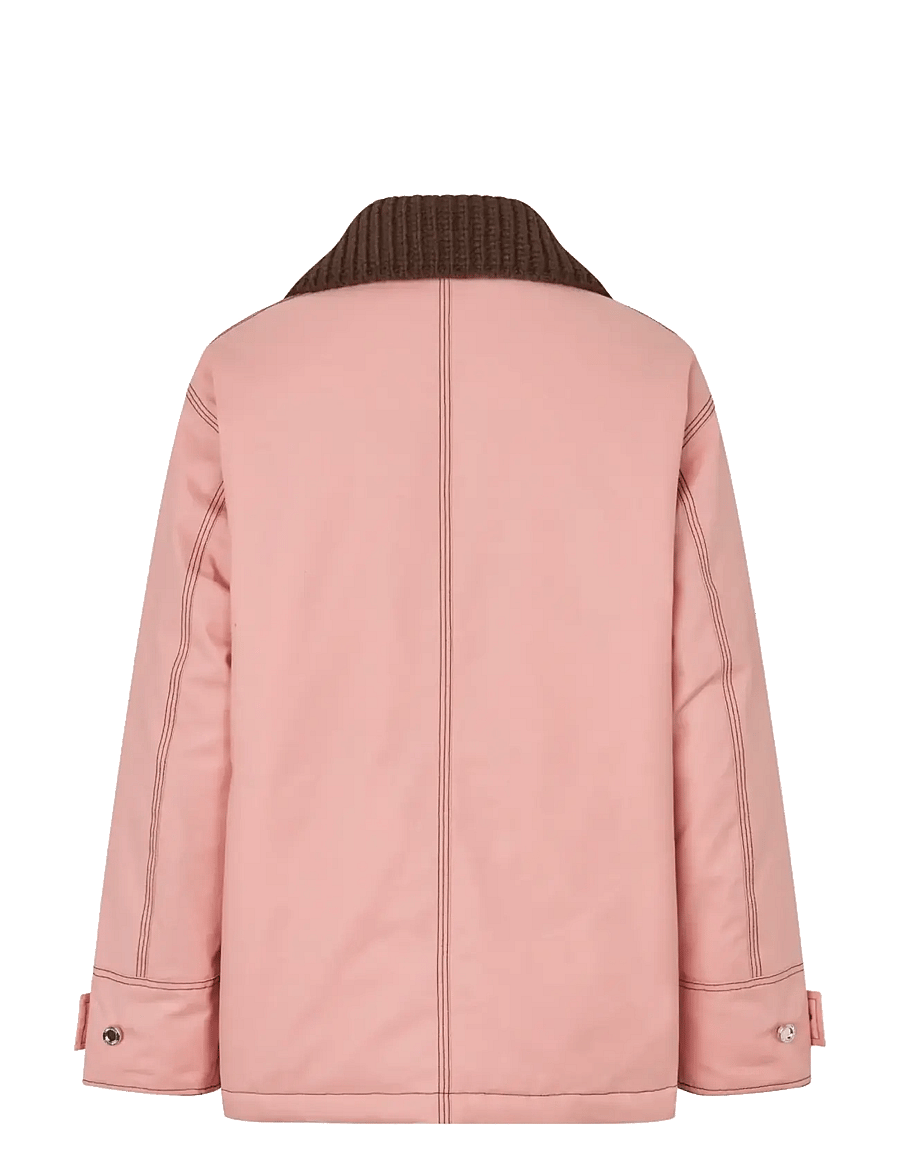 STINE GOYA - 2559 Coated Cotton Canvas, Workwear - vårjackor - haze pink - 2