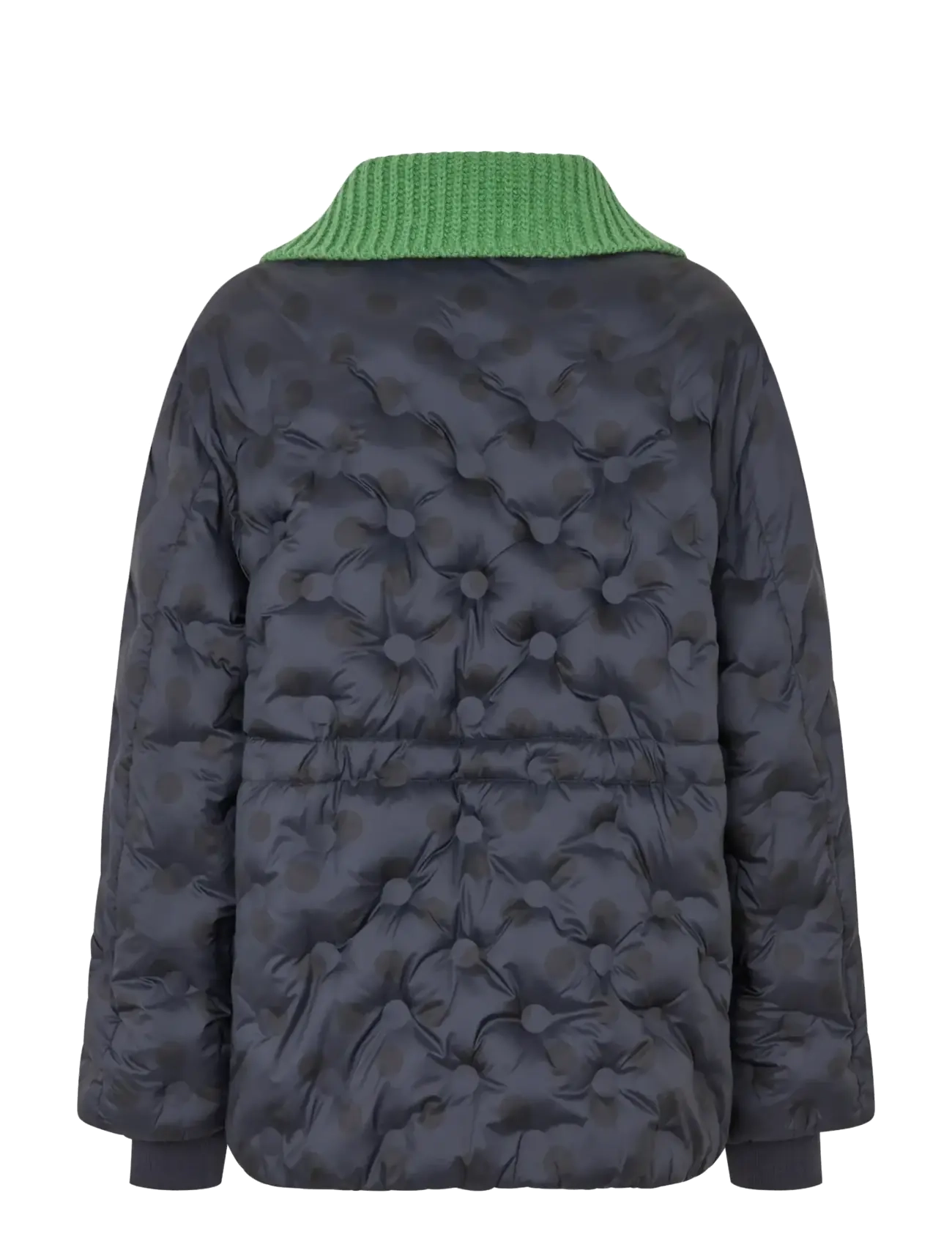 STINE GOYA - 2540 Heat Quilt, Padded Jacket - navy polka - 2