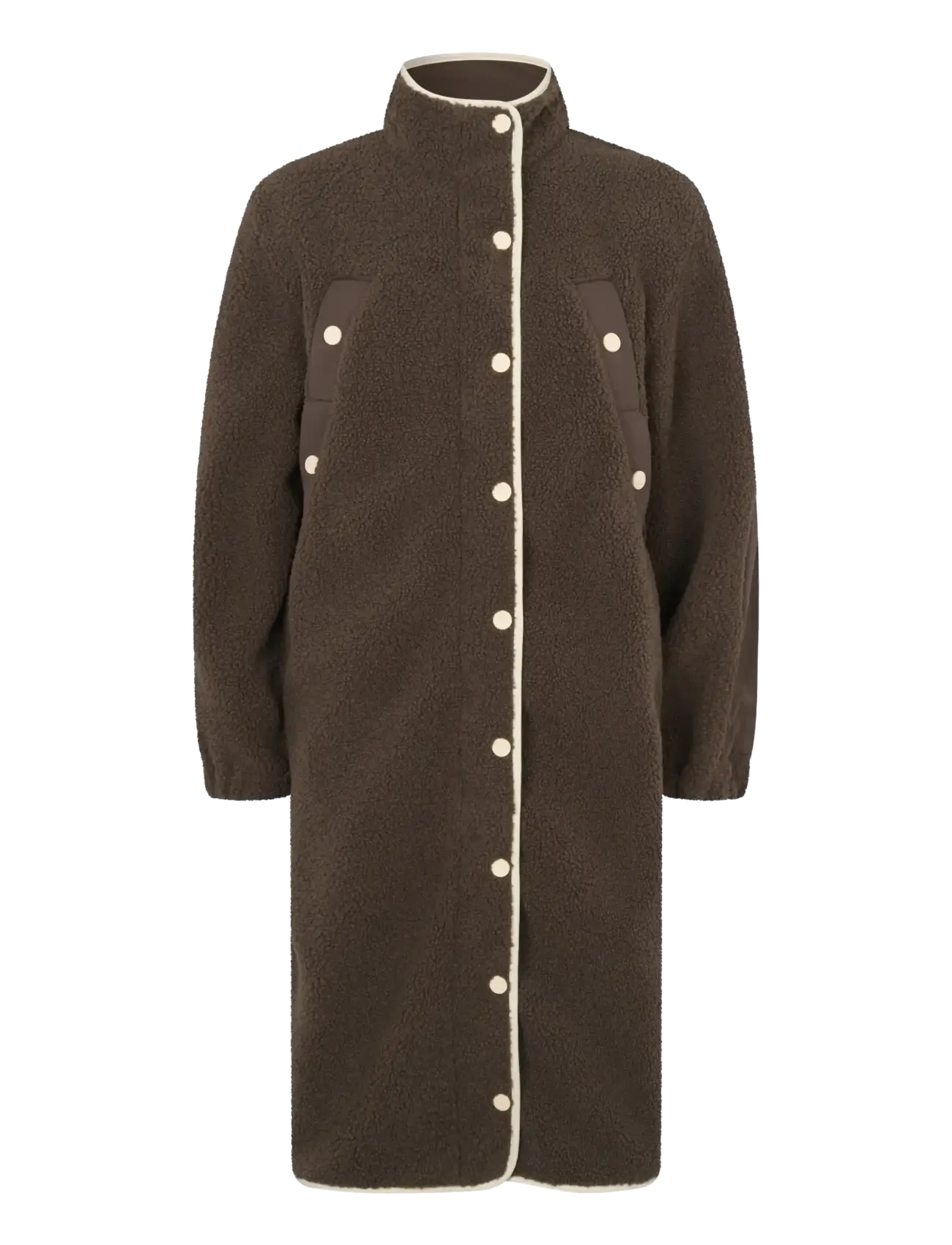 STINE GOYA 2412 Fleece / Nylon, Long Fleece Co - Jakker & Frakker - DARK OAK / brown