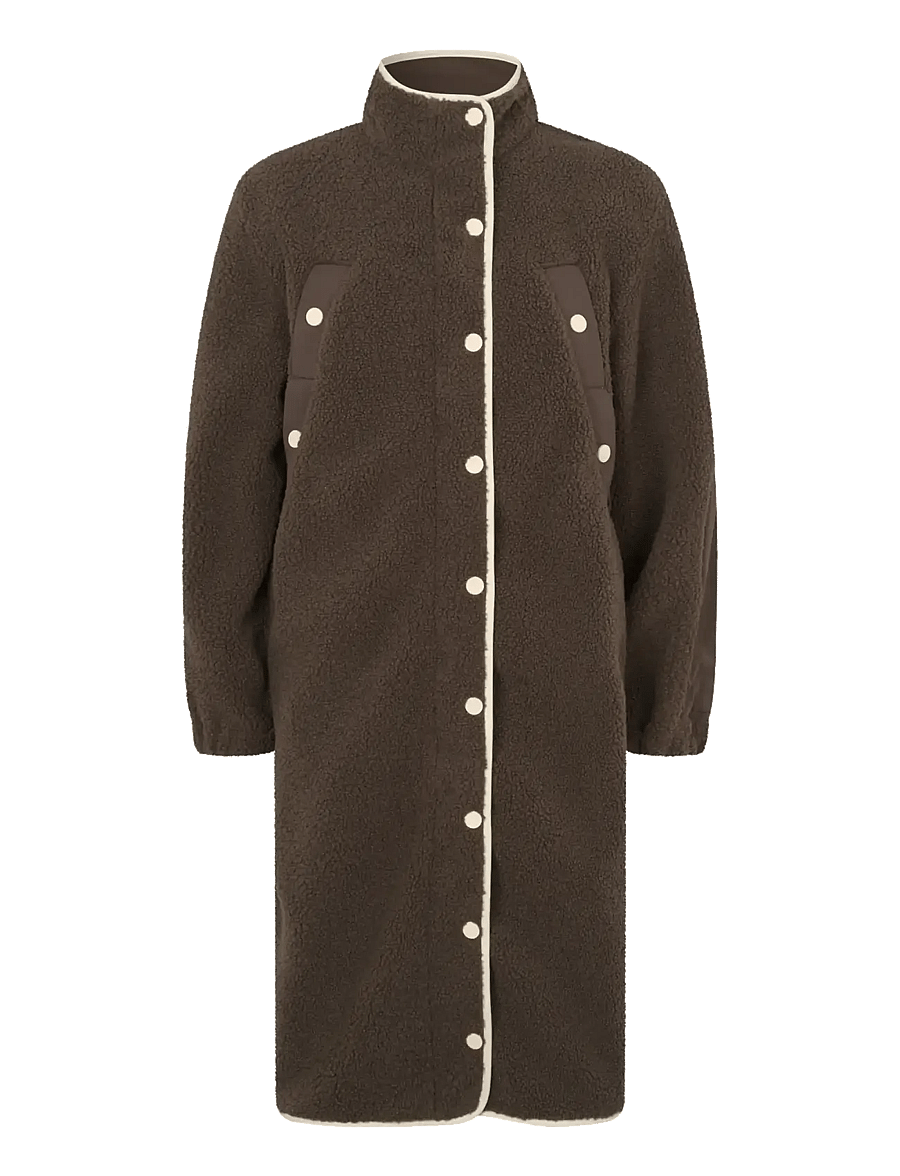 STINE GOYA - 2412 Fleece / Nylon, Long Fleece Co - dark oak - 0