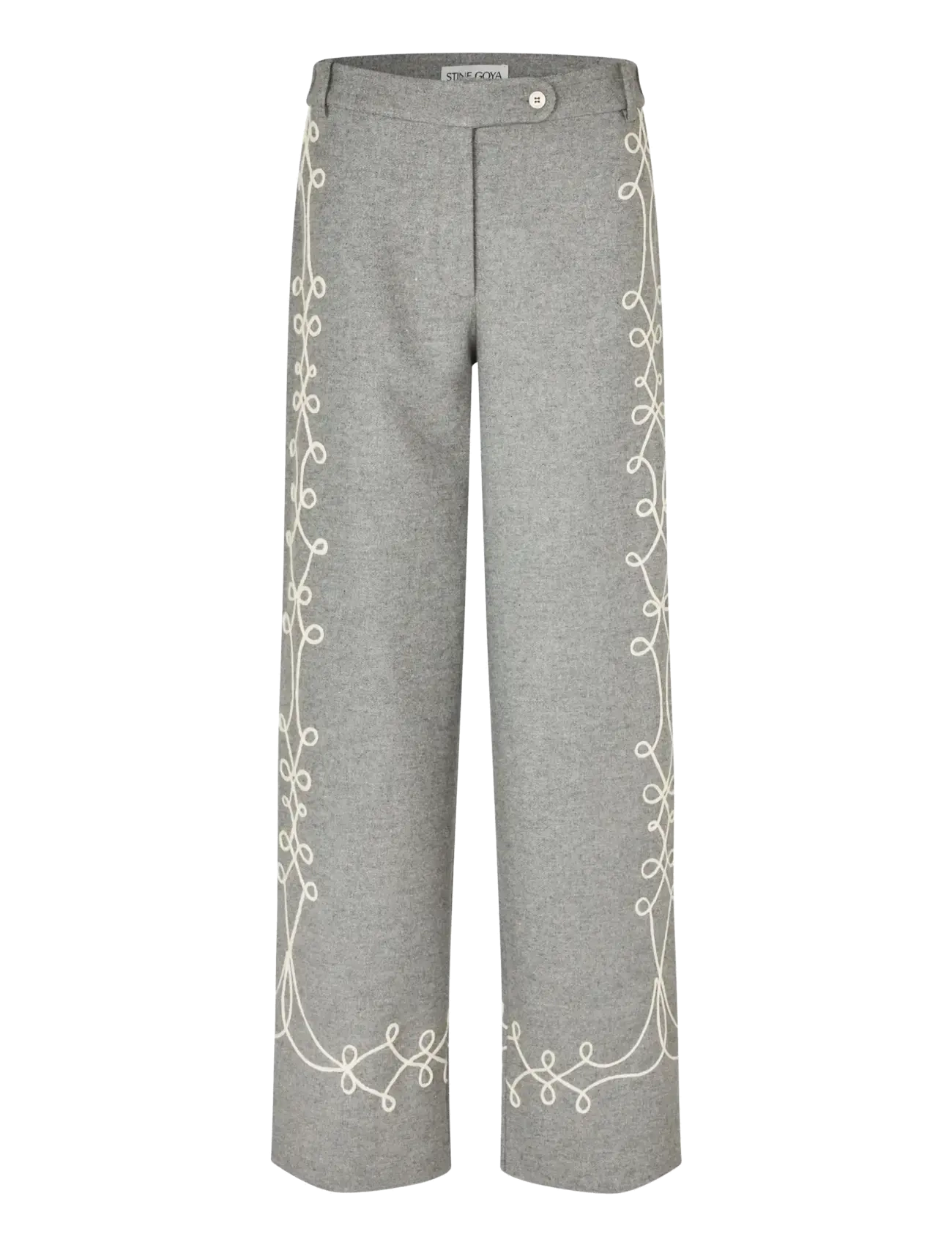 STINE GOYA - 2490 Felt Twill Embroidery, Embroid - tapered embroidery motif - 1