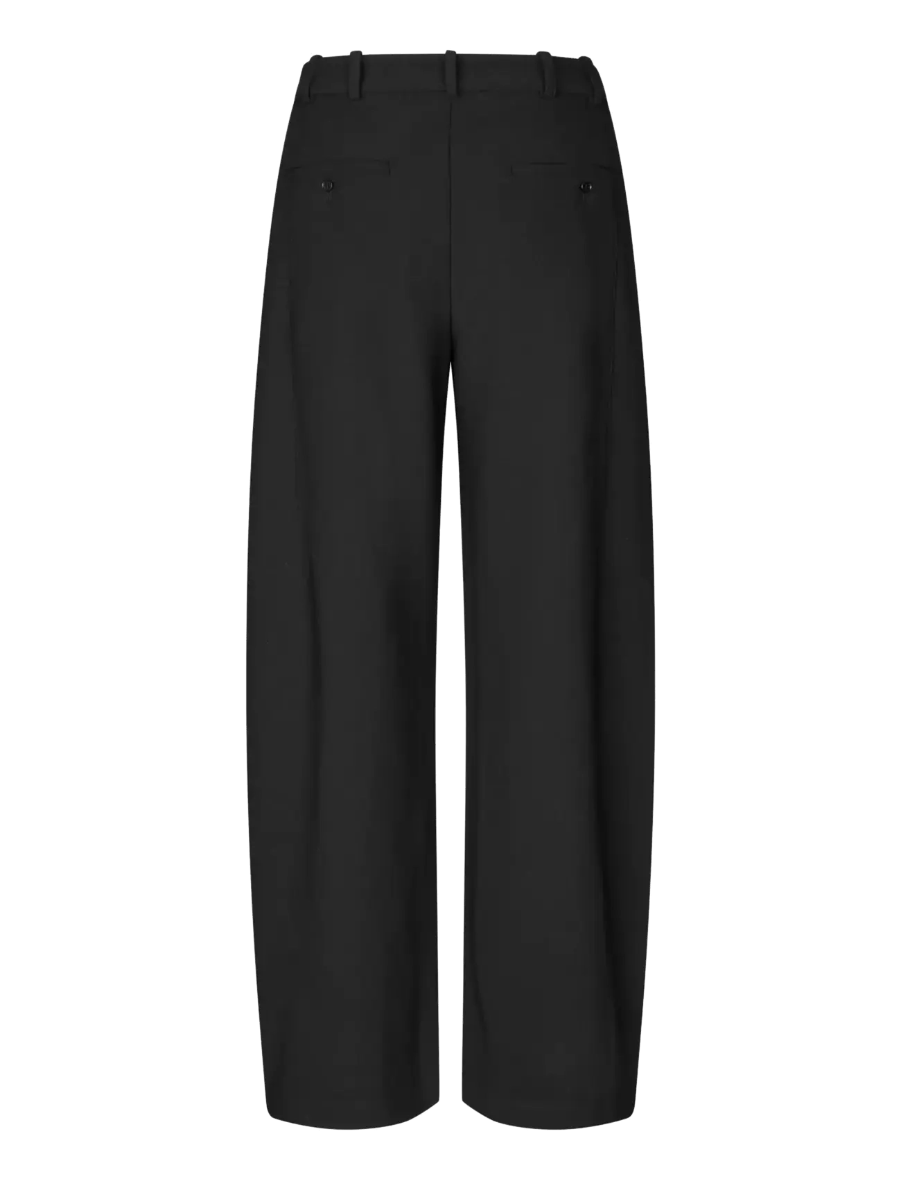 STINE GOYA - 2525 Double-Layer Crepe, Sharp Plea - black - 2