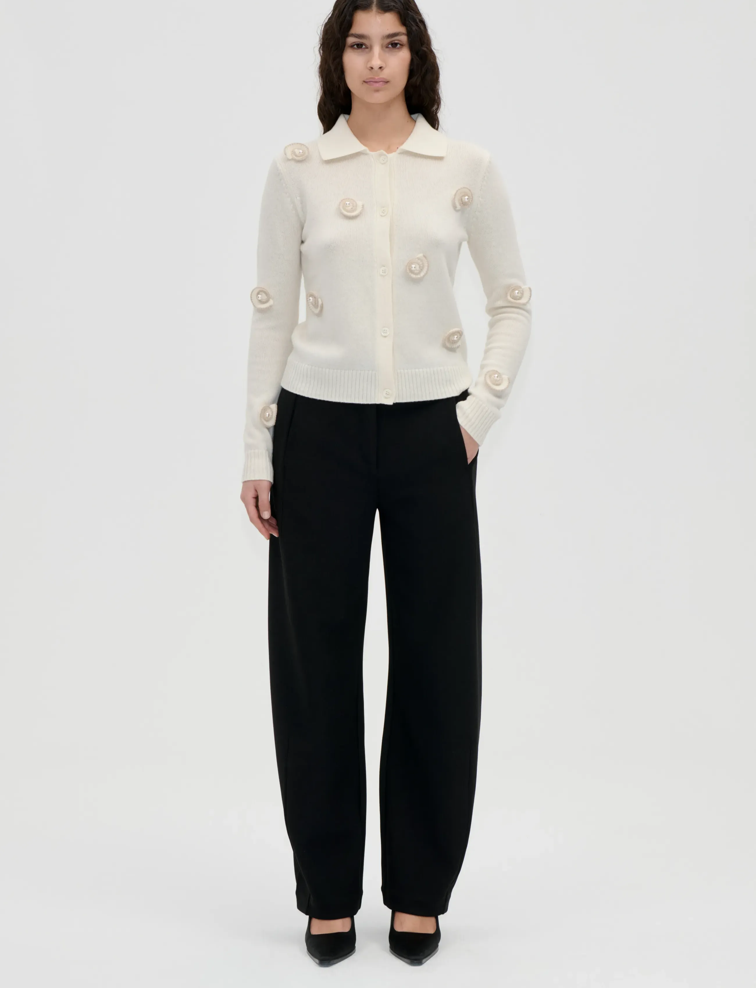 STINE GOYA - 2525 Double-Layer Crepe, Sharp Plea - black - 0