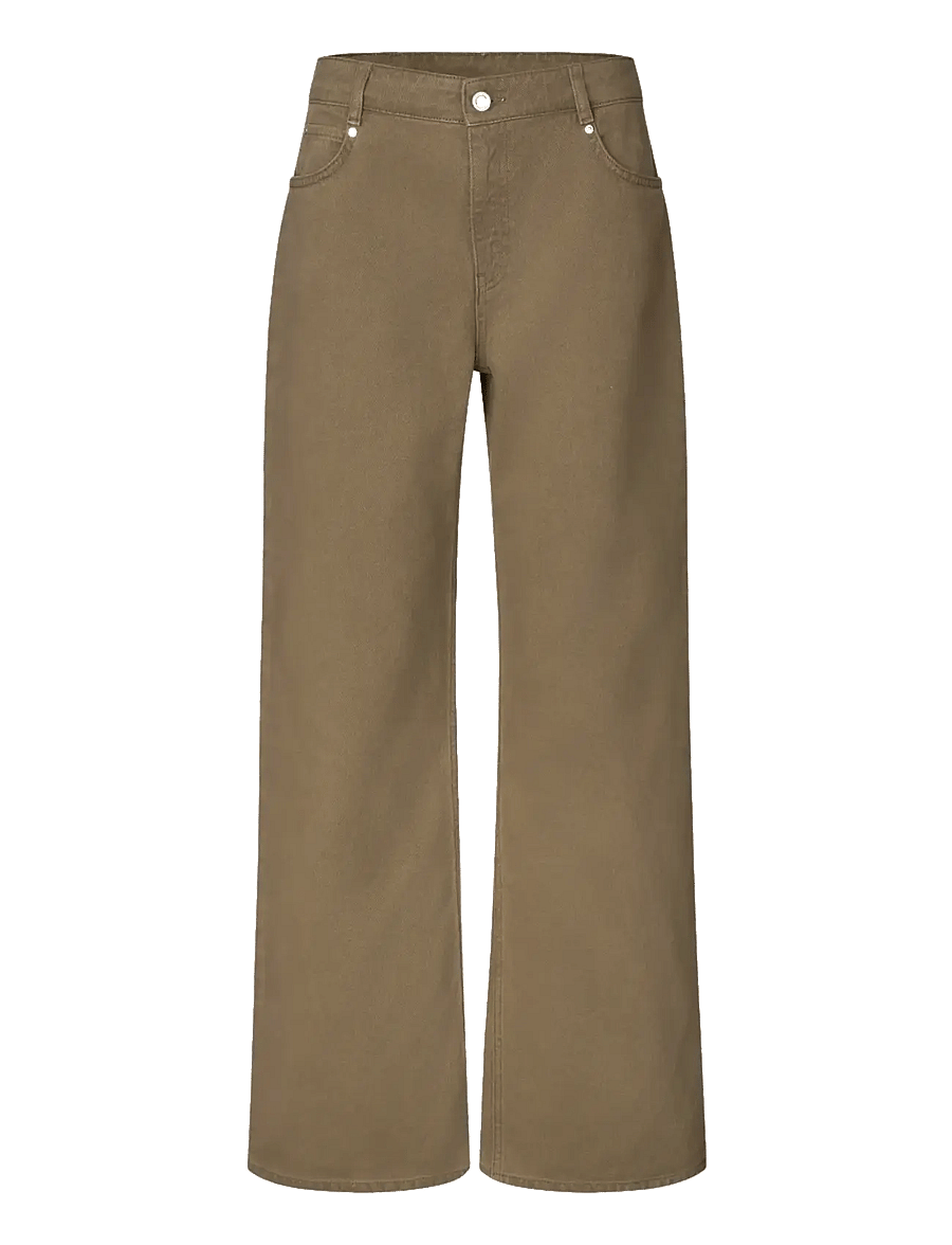 STINE GOYA - 2453 Double Rinse Denim, Baggy Fit - vida byxor - ephemeral bloom - 1