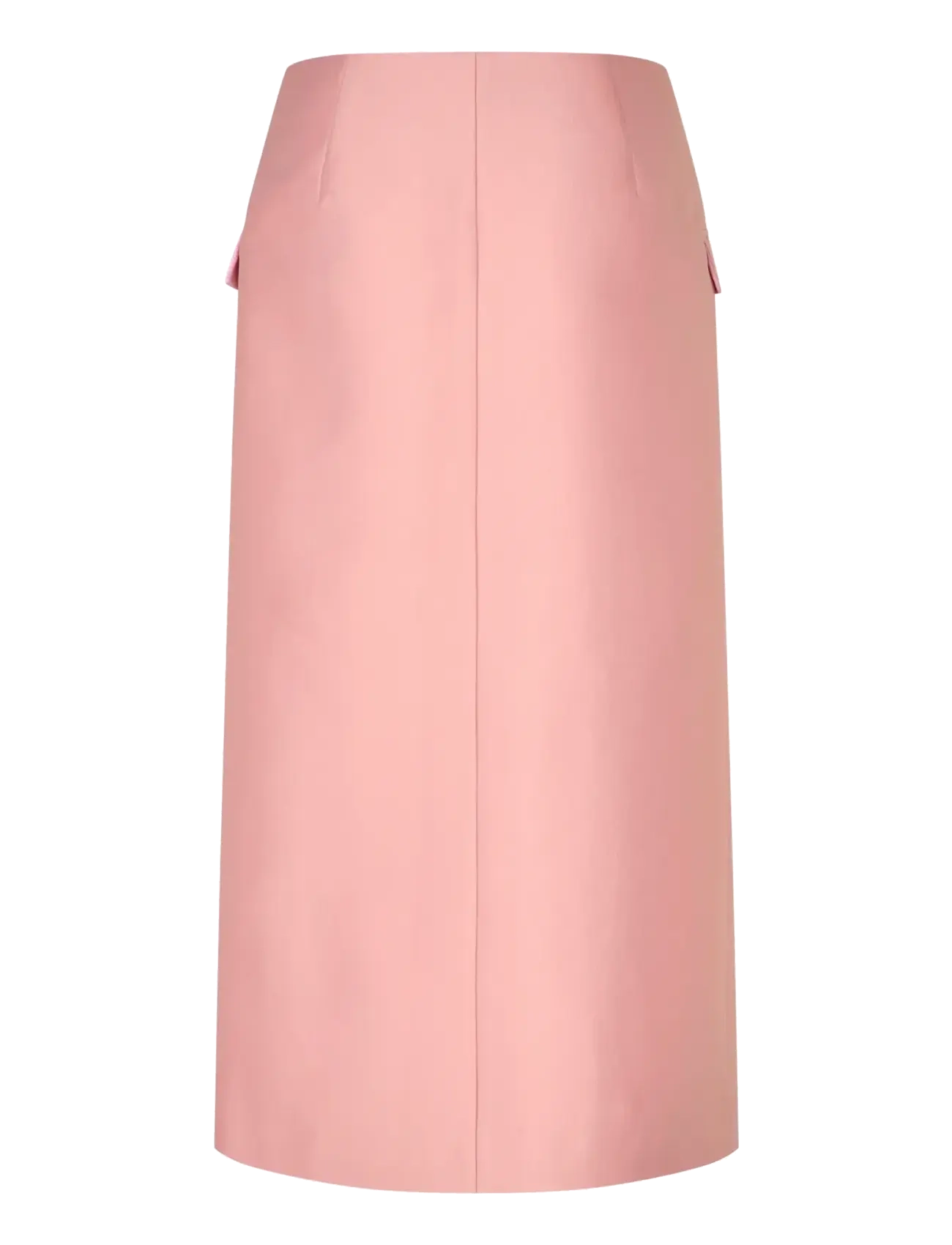 STINE GOYA - 2562 Crepon, Pencil Midi Skirt - haze pink - 2