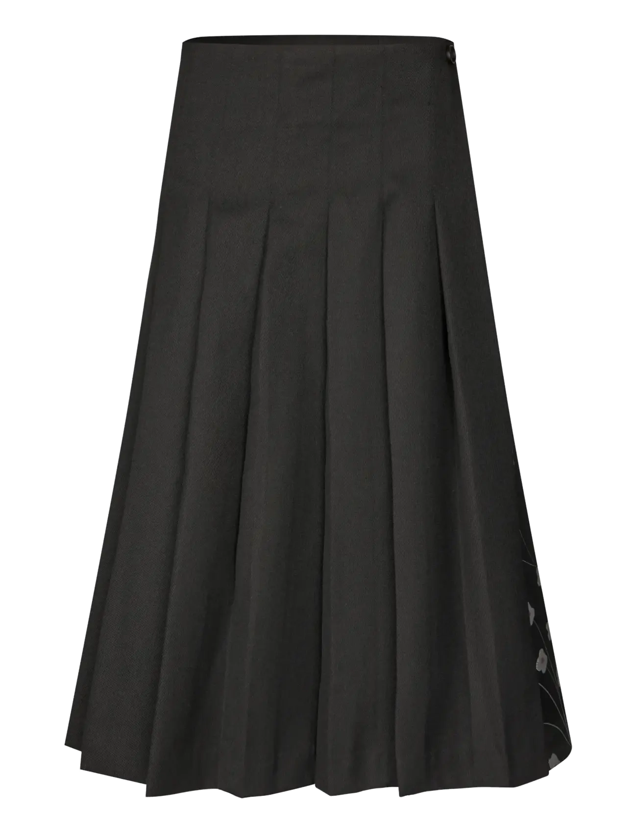 STINE GOYA - 1499 Glitter Jacquard / Twill Mix, - midi kjolar - bouquet in pieces - 1