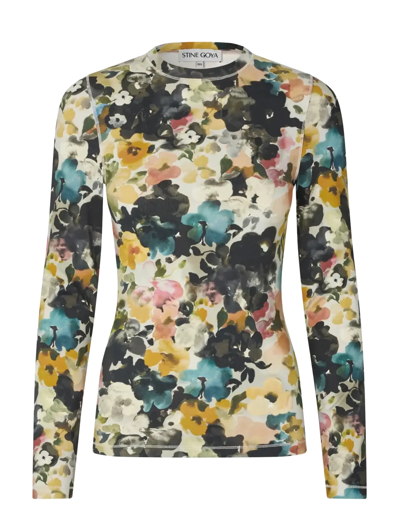 STINE GOYA 2542 Heavy Stocking Jersey, Elastic - Kleidung - ECHOES IN FLOWERS / multi