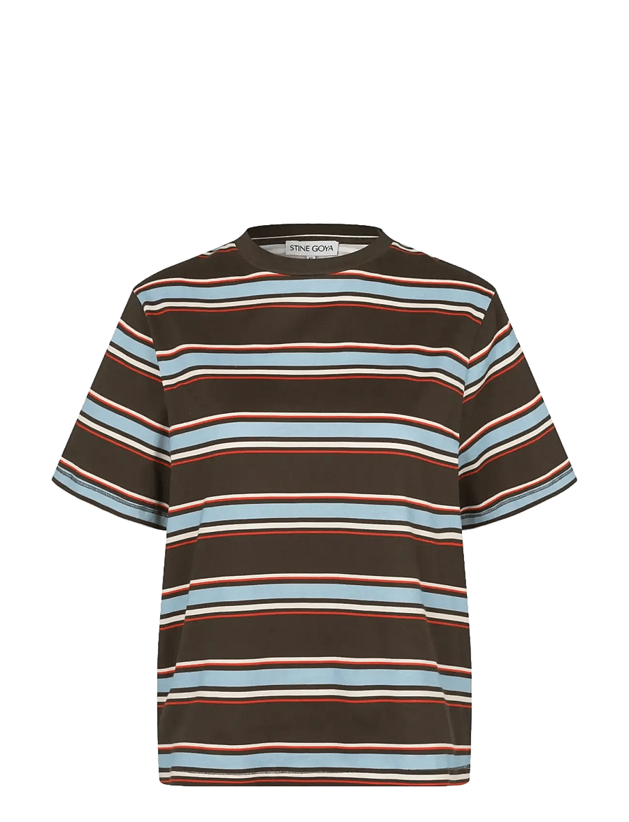 STINE GOYA - 2243 Light Jersey, Short Sleeve T-S - blue and bold - 1