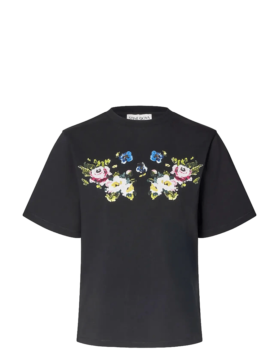 STINE GOYA - 2586 Midweight Jersey, Short Sleeve - t-shirts - the floral frame - 1
