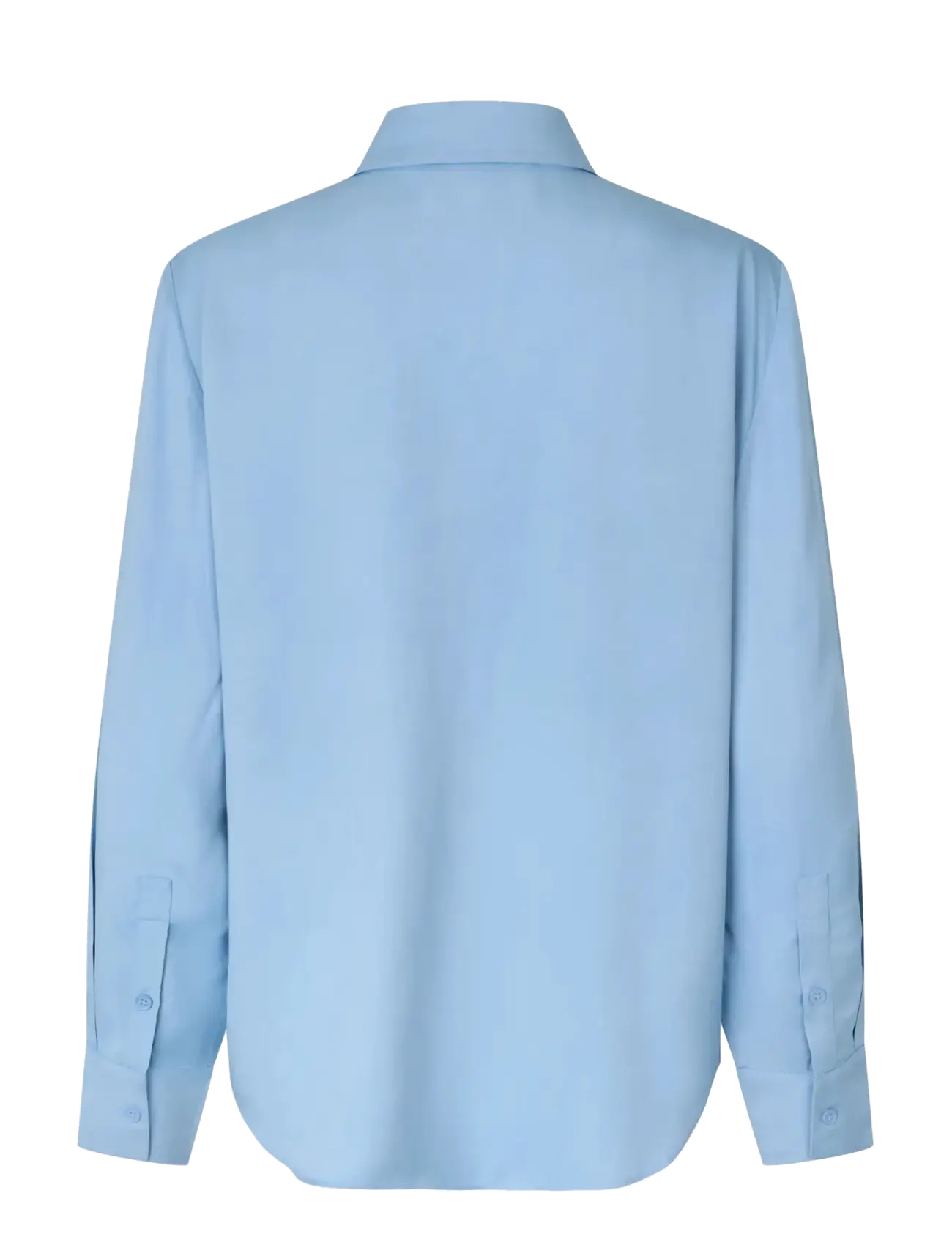 STINE GOYA - 2538 Viscose Organza, Oversized Shi - sky blue - 2
