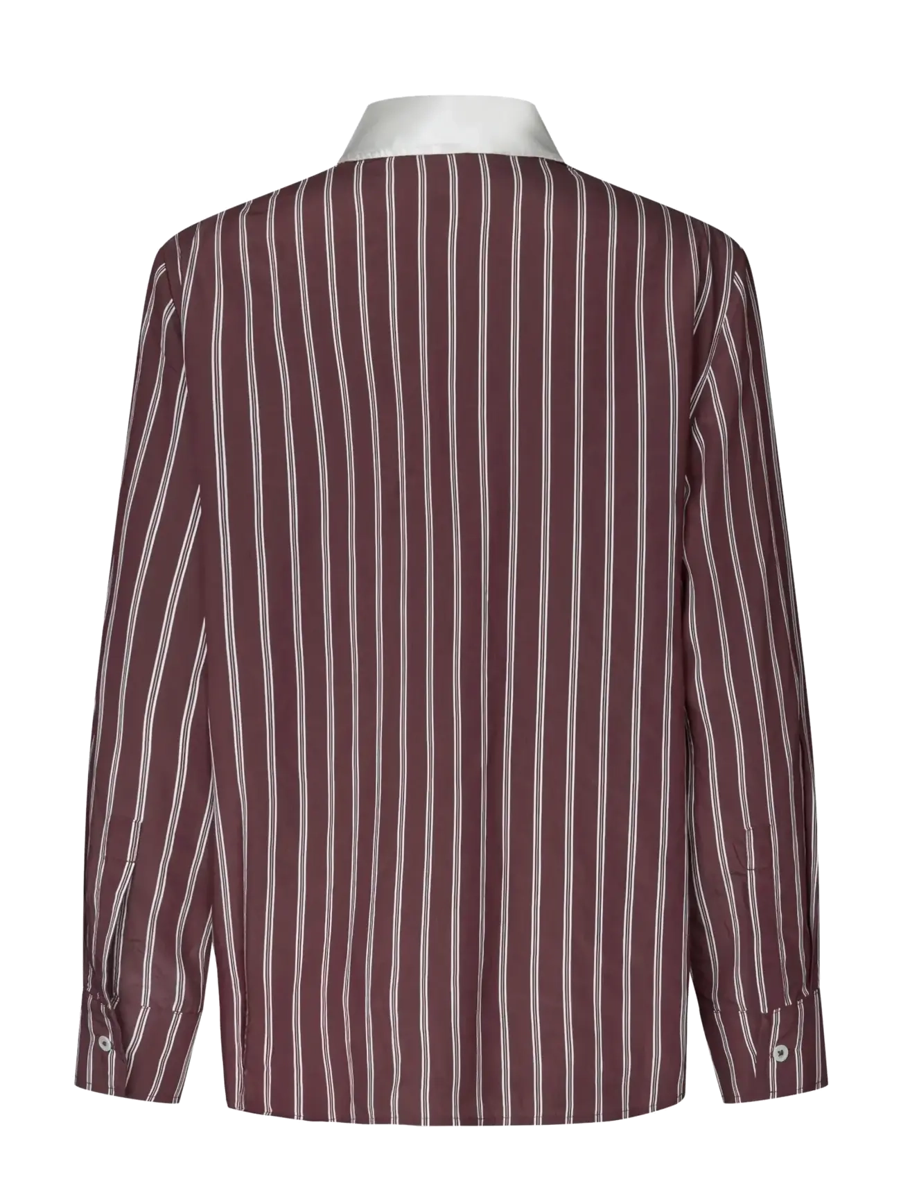 STINE GOYA - 2581 Embellished Light Woven, Overs - långärmade skjortor - uniform stripes - 2