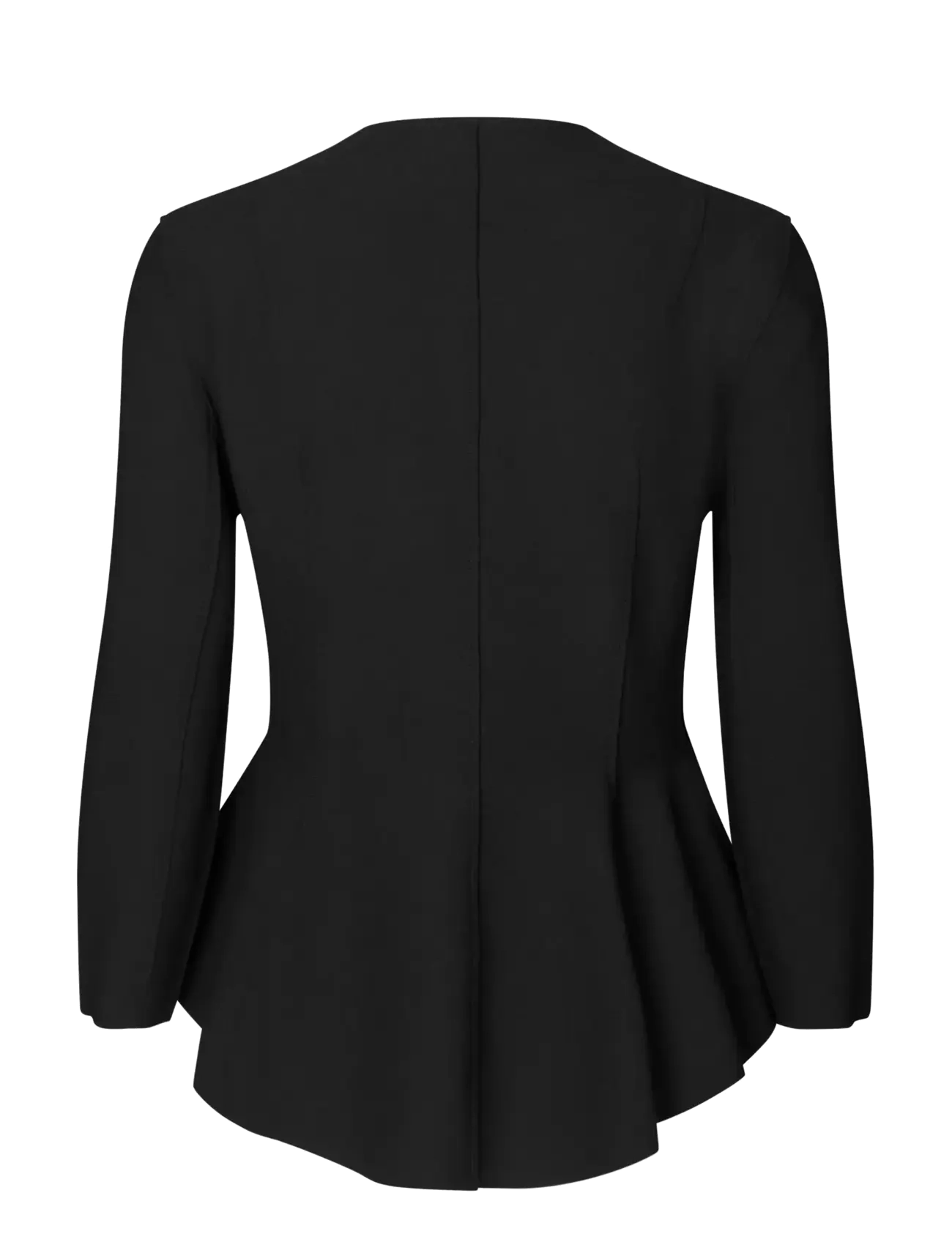 STINE GOYA - 2525 Double-Layer Crepe, Flared But - black - 2