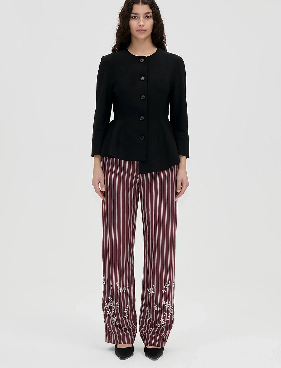 STINE GOYA - 2525 Double-Layer Crepe, Flared But - black - 0