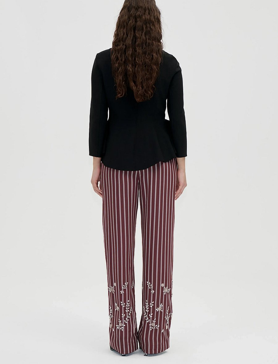 STINE GOYA - 2525 Double-Layer Crepe, Flared But - black - 3