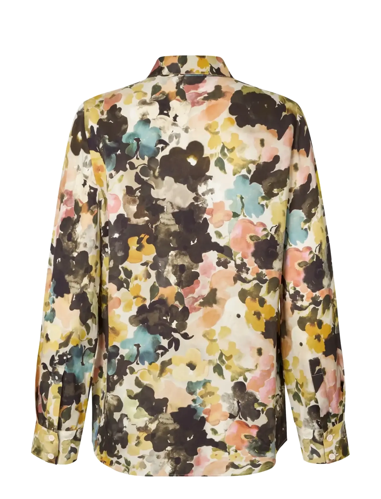 STINE GOYA - 2263 Dry Viscose, Long Sleeve Shirt - langärmlige hemden - the sentimental bloom - 2