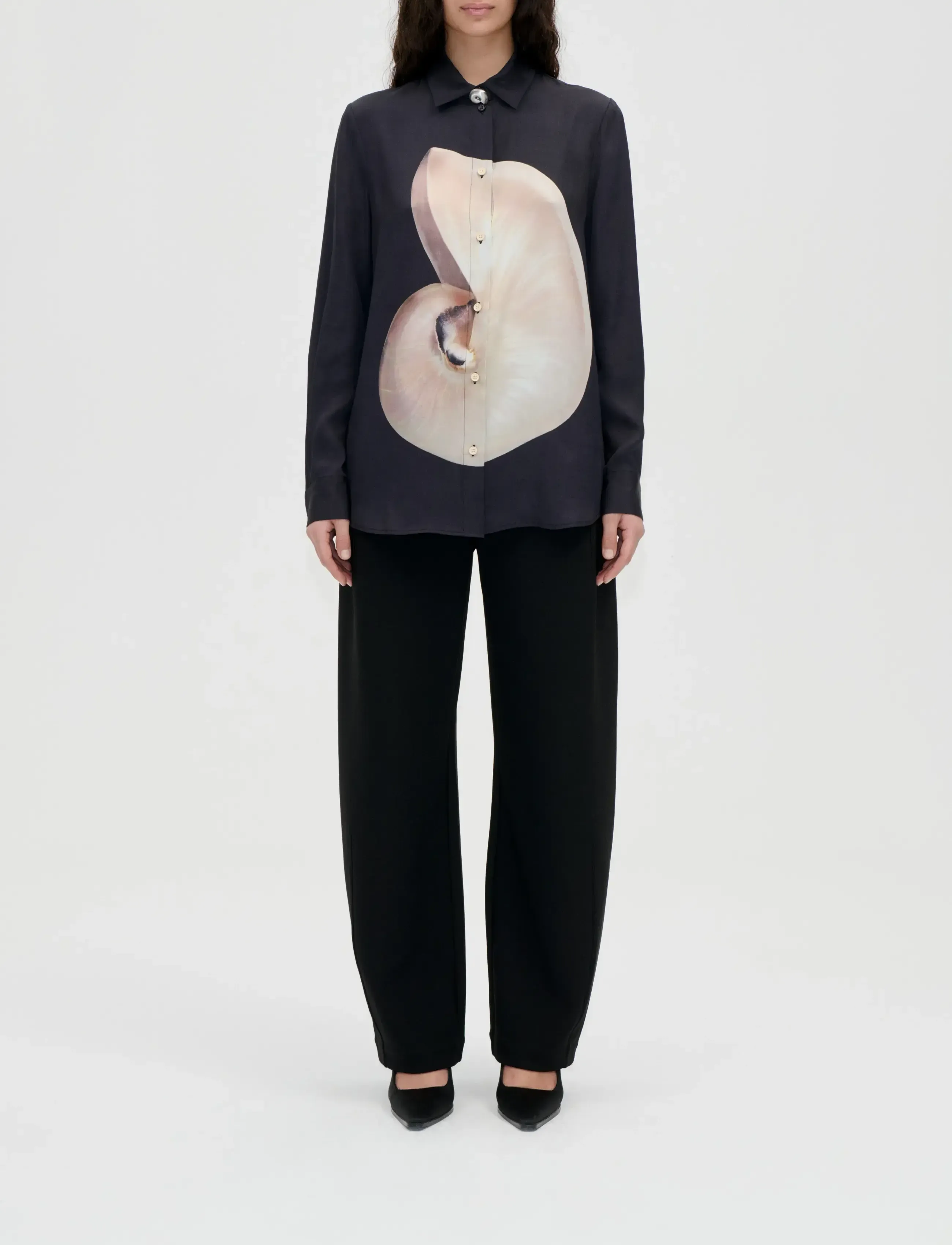 2263 Dry Viscose, Long Sleeve Shirt