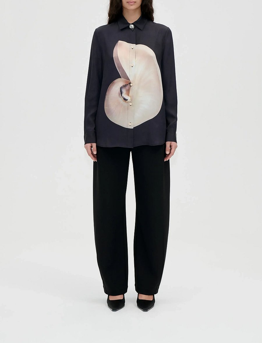 STINE GOYA - 2263 Dry Viscose, Long Sleeve Shirt - pearl of order - 0