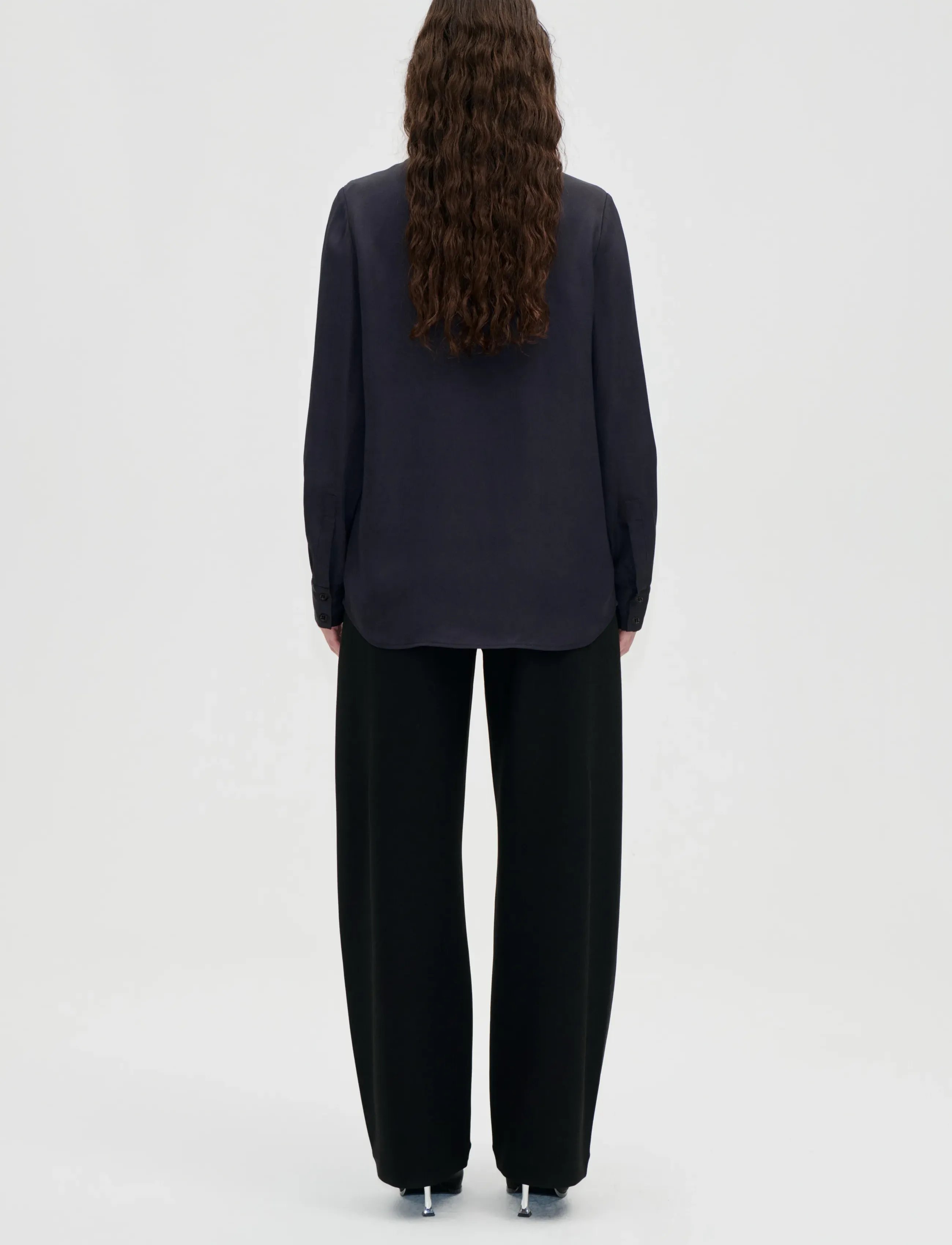 STINE GOYA - 2263 Dry Viscose, Long Sleeve Shirt - pearl of order - 3