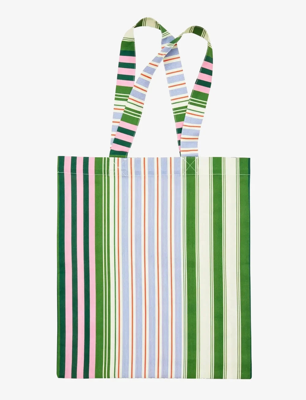 STINE GOYA - 2285 Tote Bags, Cotton Tote - tote-stiilis kotid - forest stripe - 1