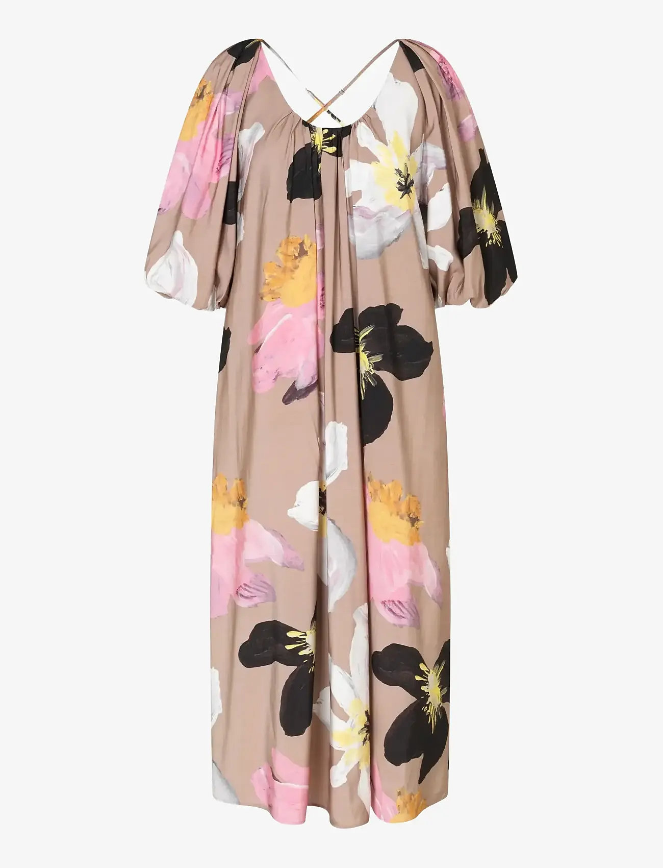 STINE GOYA - 2070 Light Fluid Ecovero, Voluminou - sommerkleider - wild flowers - 1