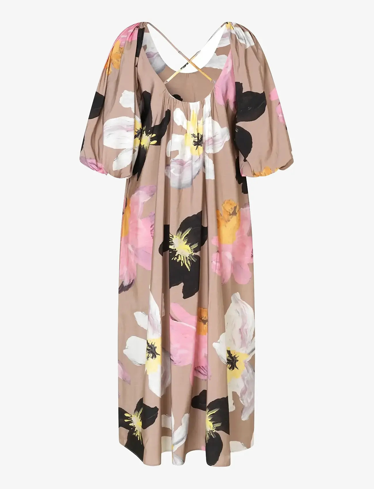 STINE GOYA - 2070 Light Fluid Ecovero, Voluminou - sommerkleider - wild flowers - 2